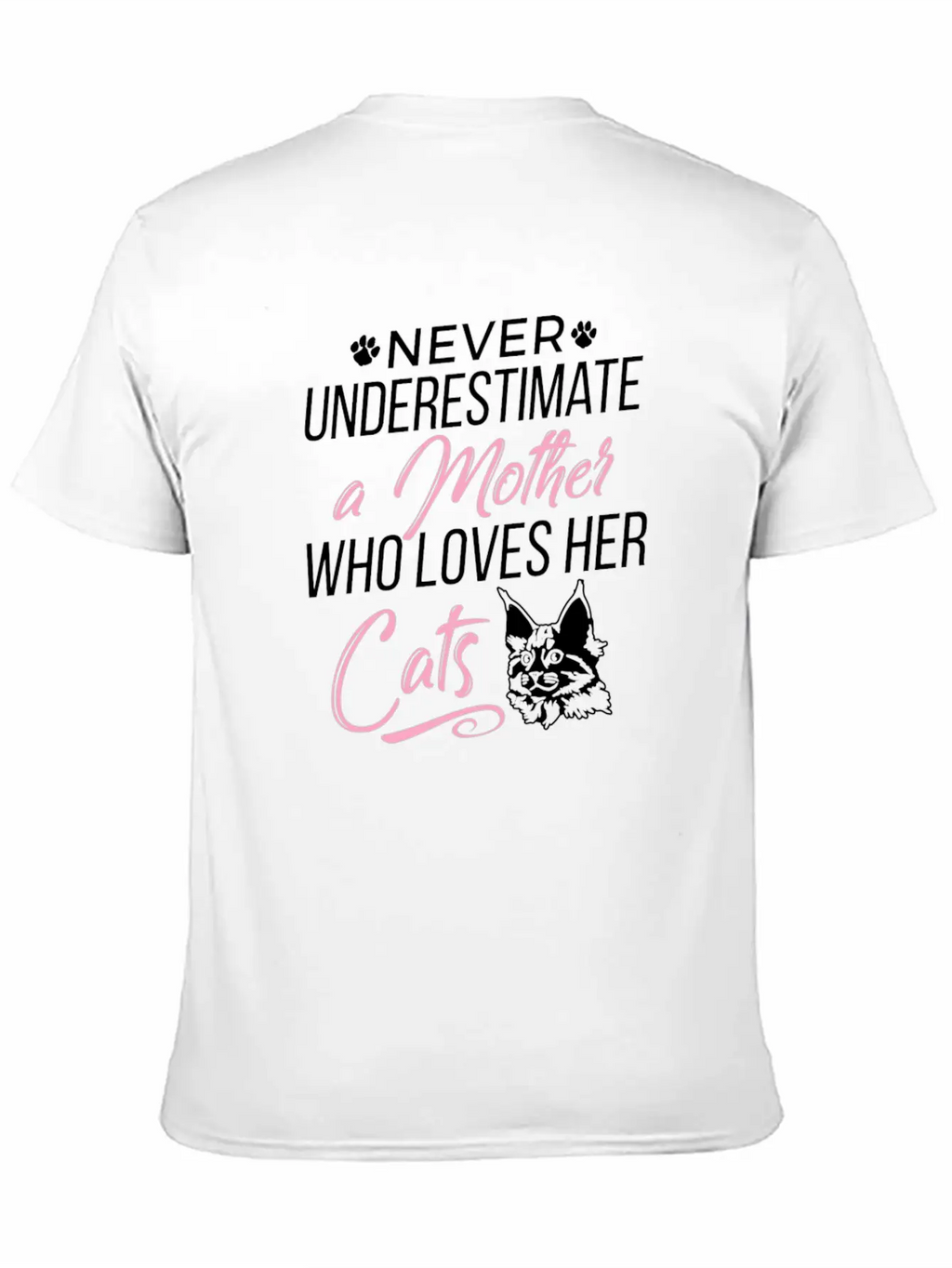 Cat Mom Basic Graphic T-Shirt – Daily Comfort In Soft Cotton