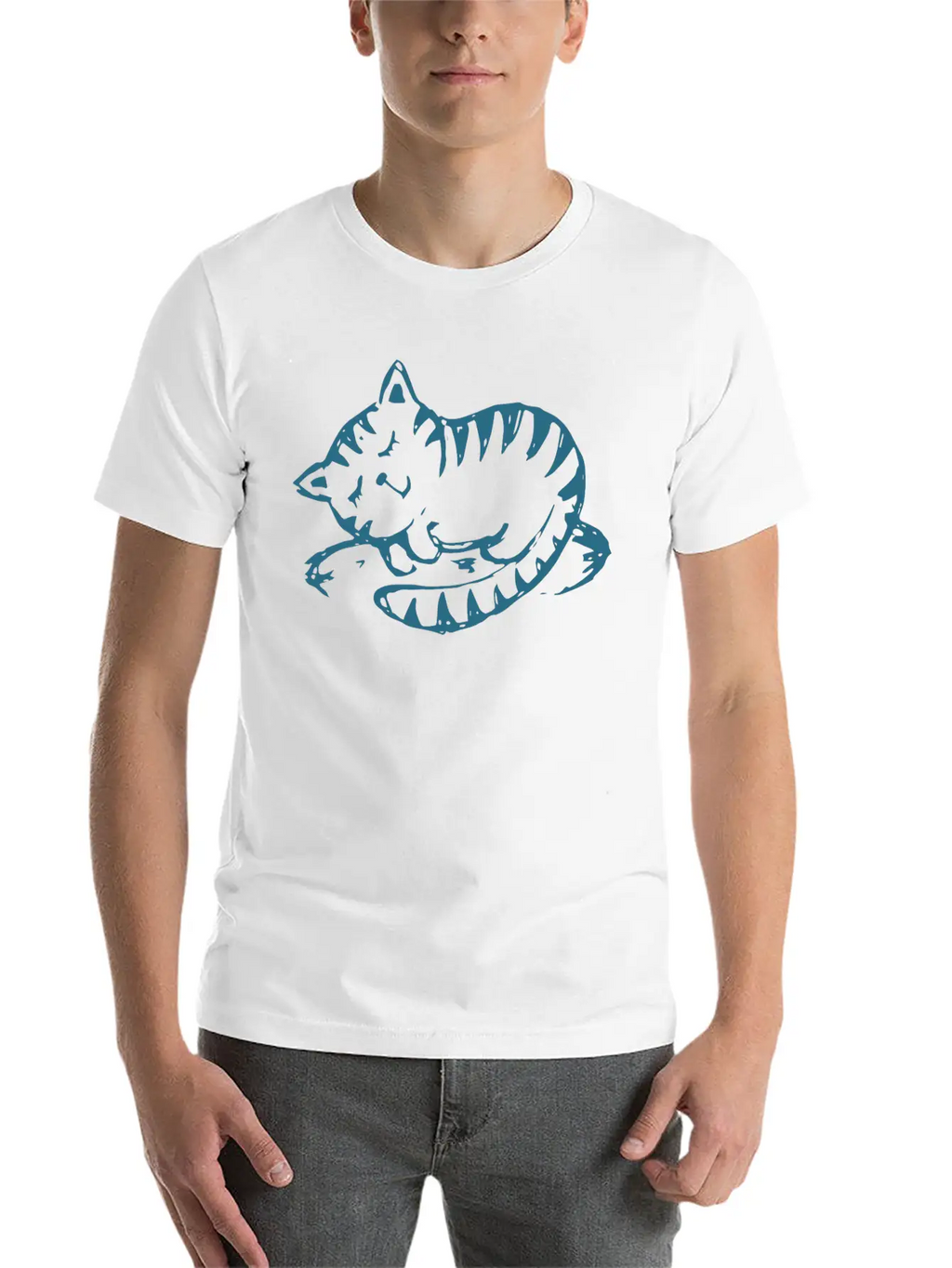 Cat Timeless Short Sleeve Tee – Comfy And Minimalist Design