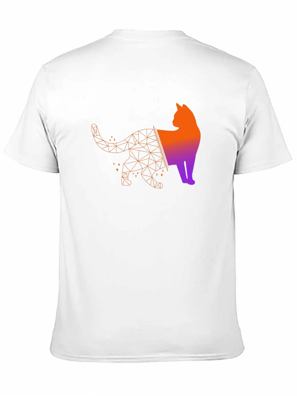 Cat Unisex Casual T-Shirt – Clean Design For Daily Comfort