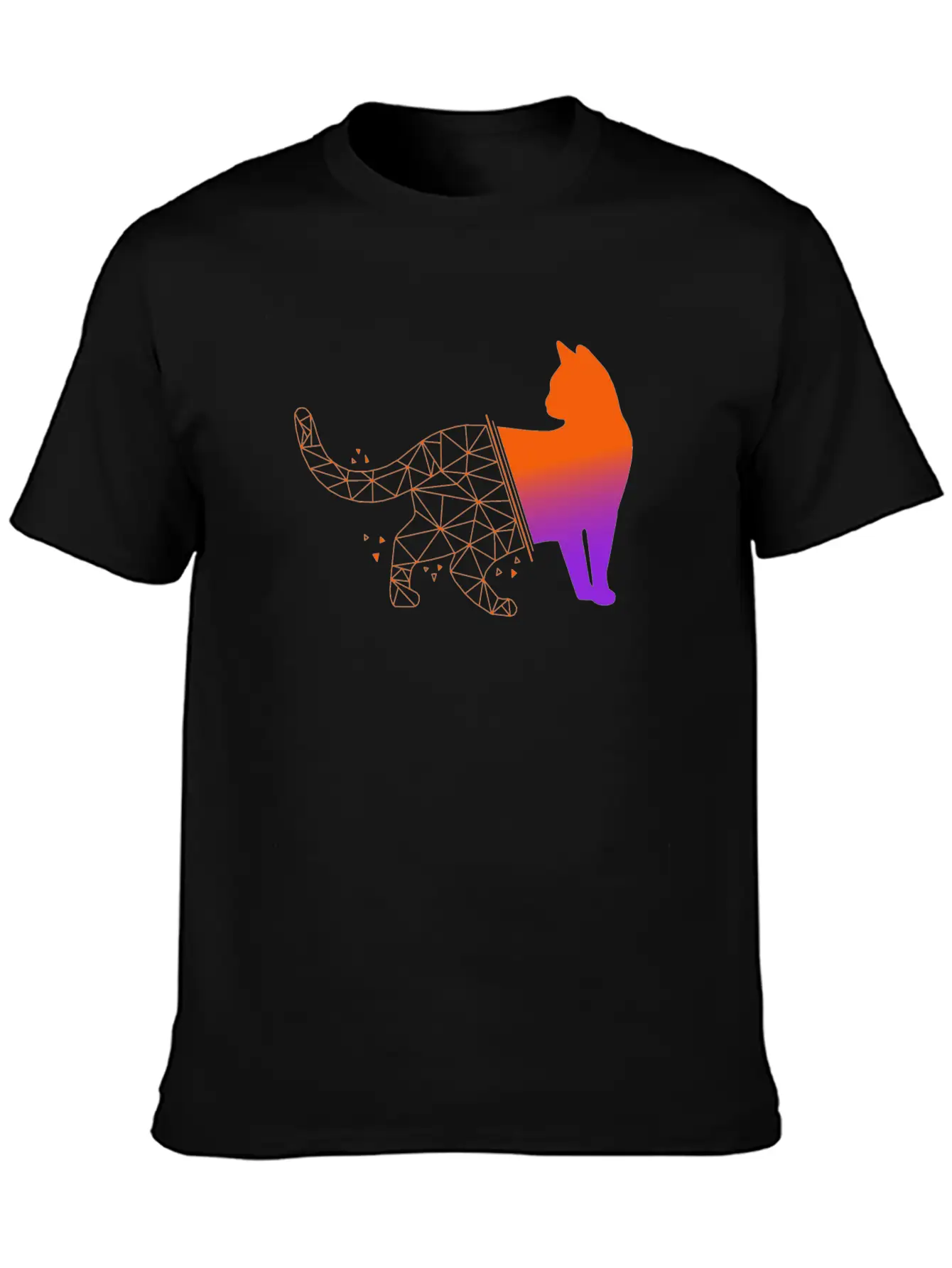 Cat Unisex Casual T-Shirt – Clean Design For Daily Comfort