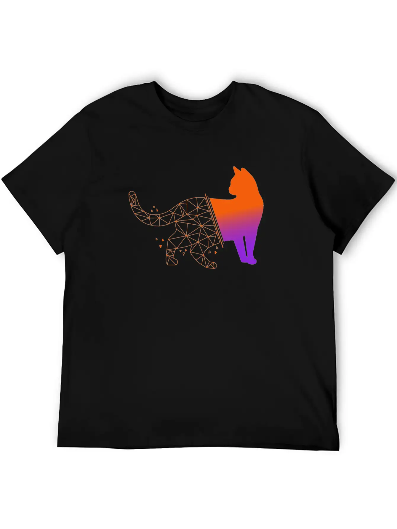 Cat Unisex Casual T-Shirt – Clean Design For Daily Comfort