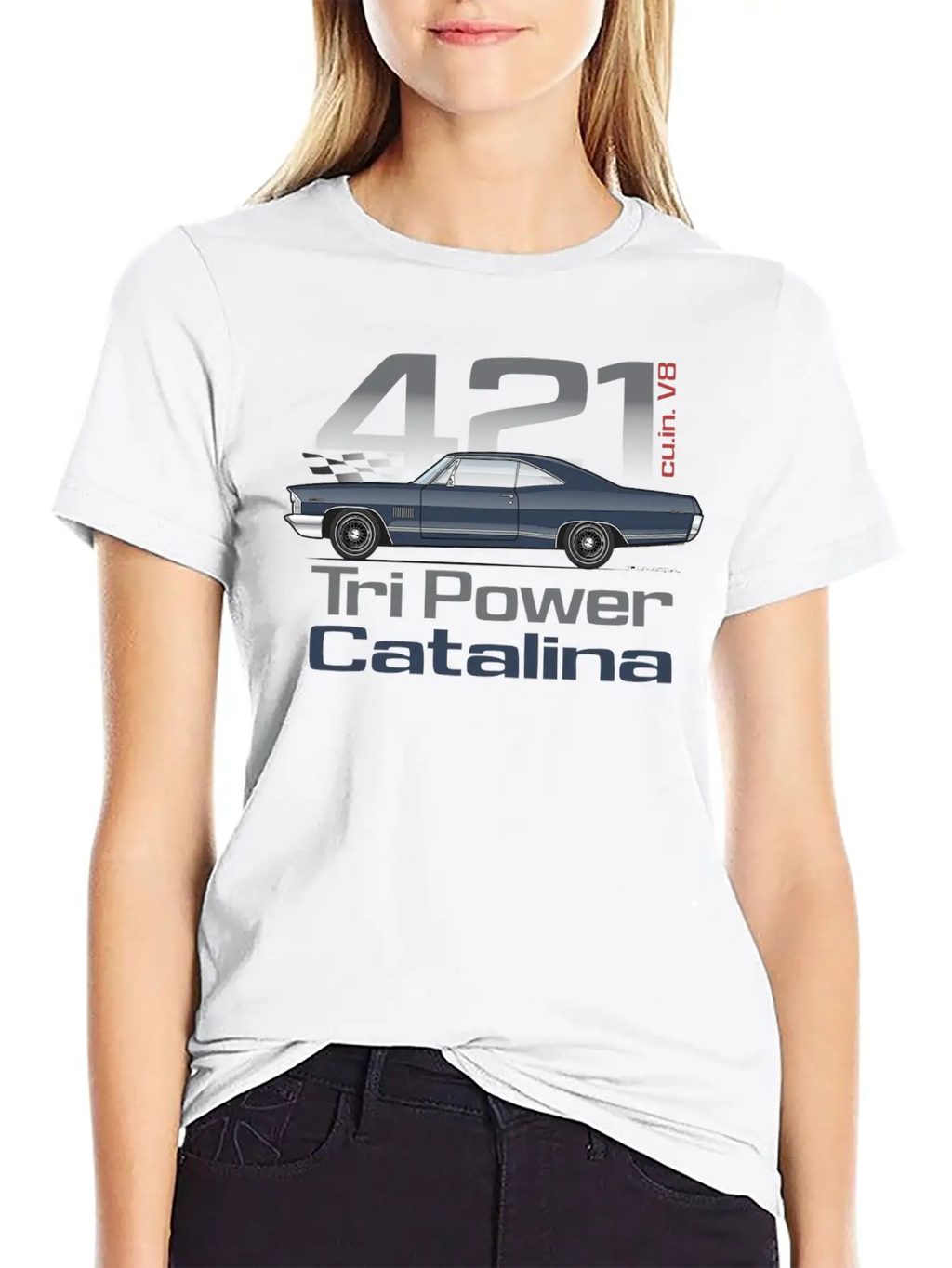 Catalina Blue Charcoal Classic Cotton Tee – Unisex Comfort For Any Season