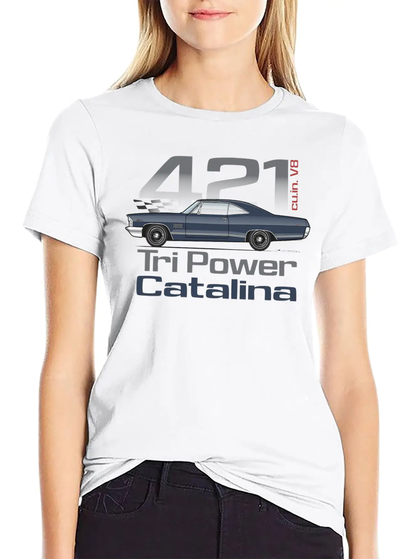 Catalina Blue Charcoal Classic Cotton Tee – Unisex Comfort For Any Season