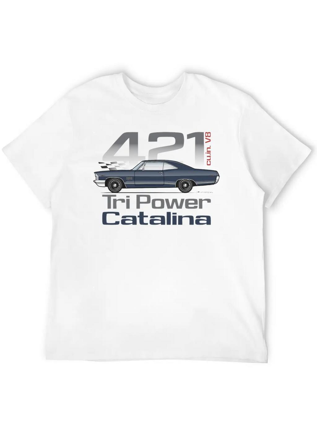 Catalina Blue Charcoal Classic Cotton Tee – Unisex Comfort For Any Season