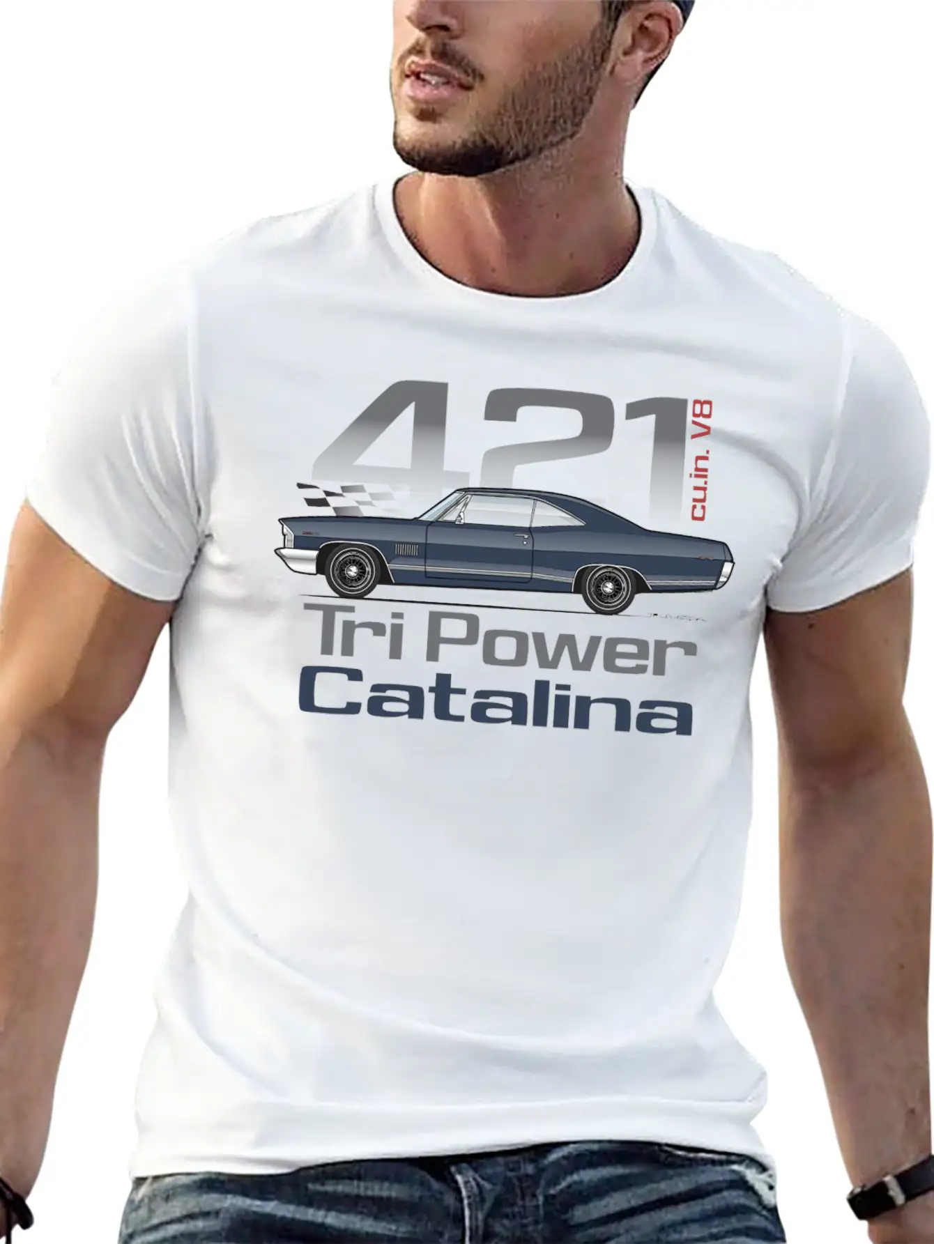 Catalina Blue Charcoal Classic Cotton Tee – Unisex Comfort For Any Season