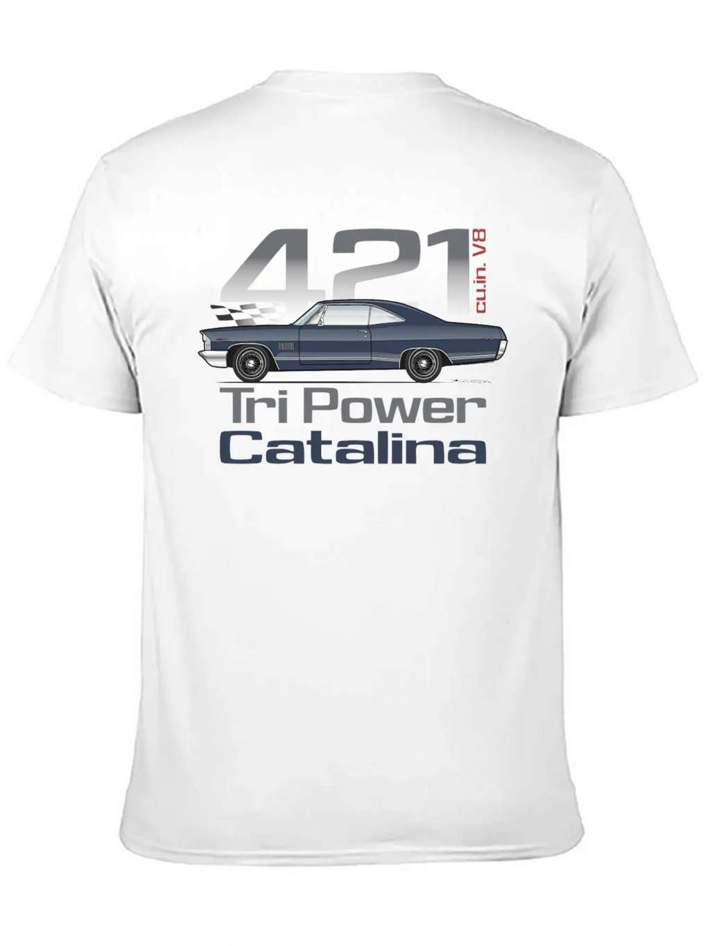 Catalina Blue Charcoal Classic Cotton Tee – Unisex Comfort For Any Season