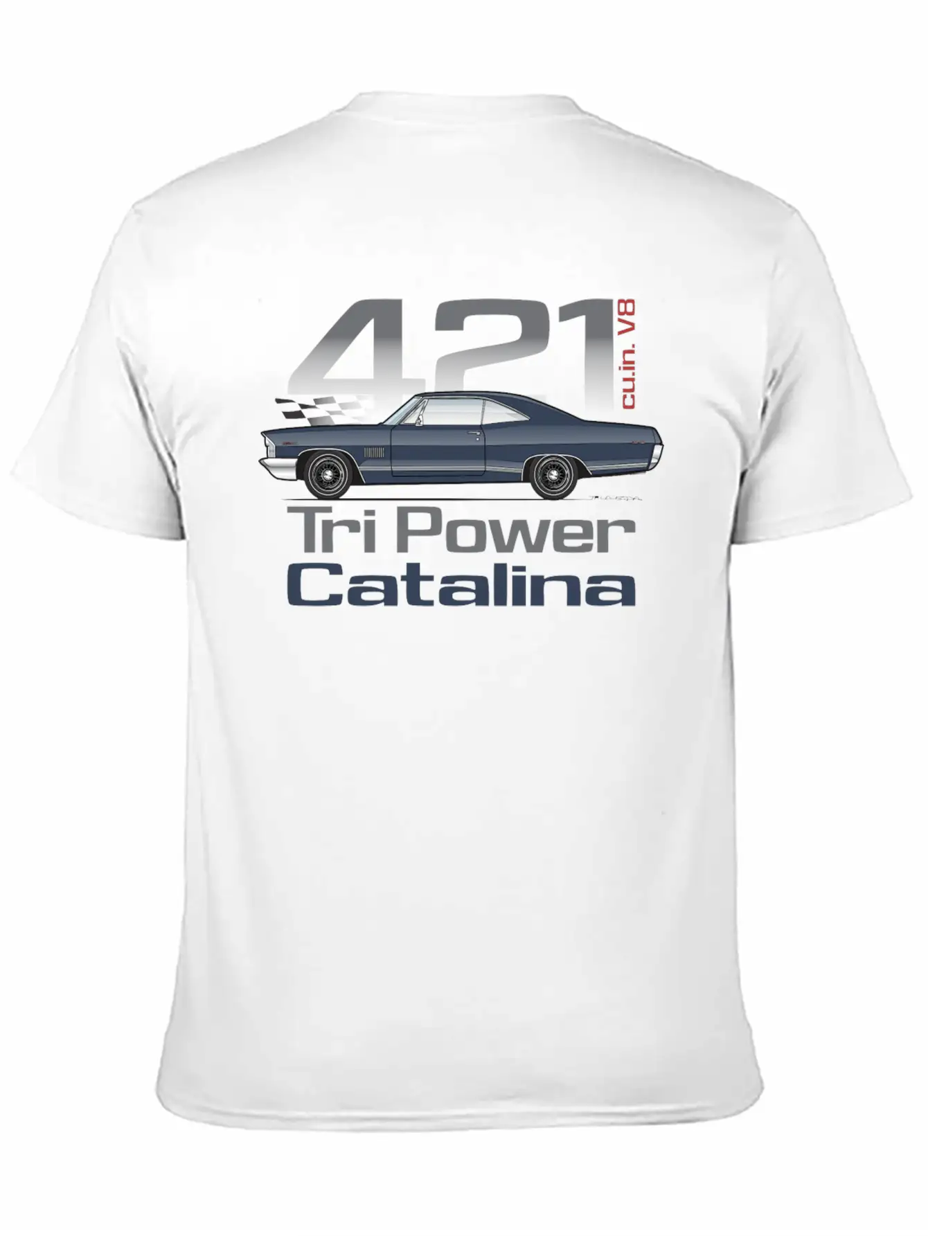 Catalina Blue Charcoal Classic Cotton Tee – Unisex Comfort For Any Season
