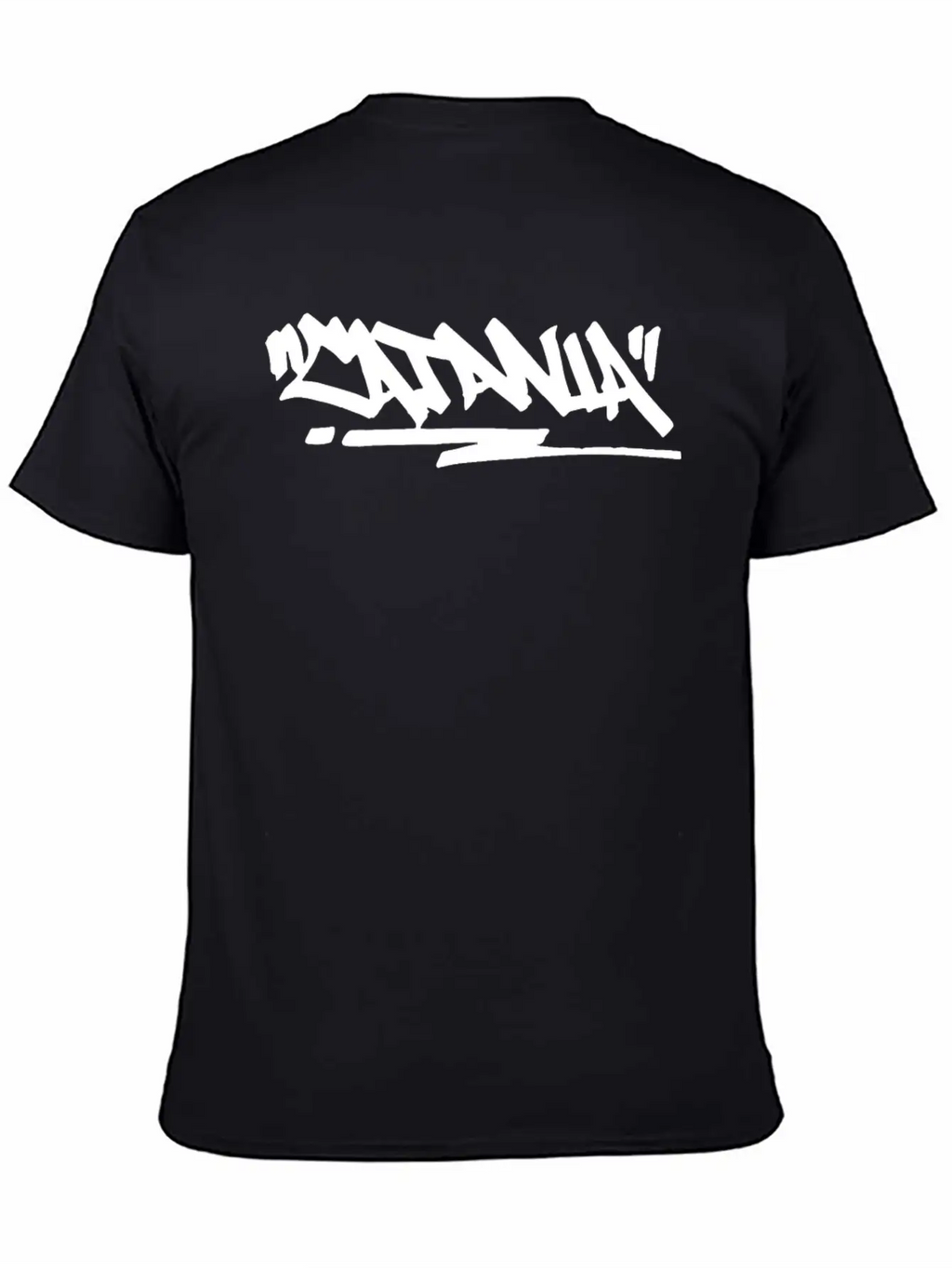 Catania City Graffiti Street Art Handstyle Italy H Breathable Soft Cotton T-Shirt – Timeless Casual Look