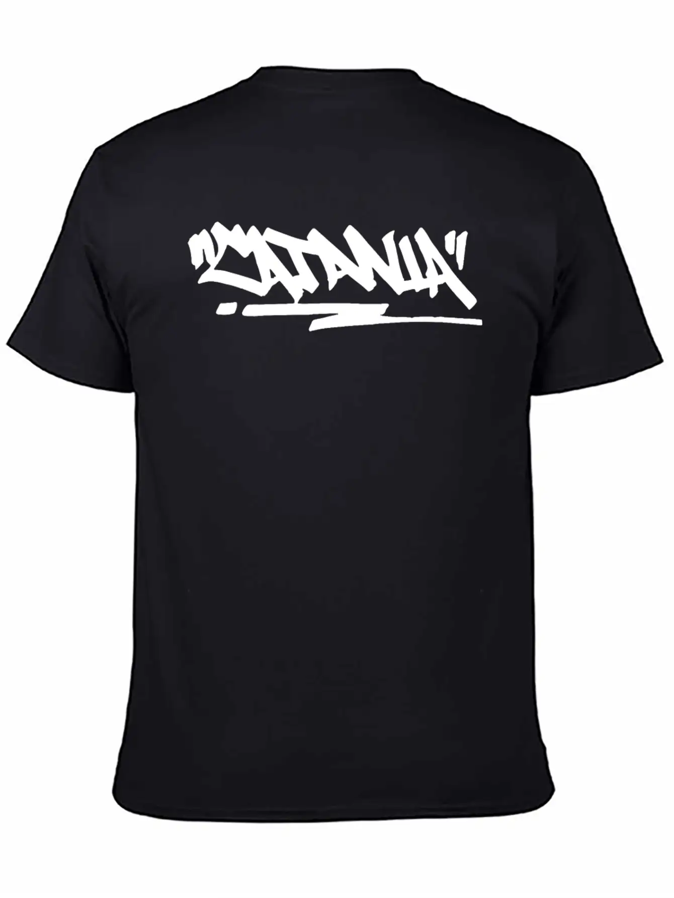 Catania City Graffiti Street Art Handstyle Italy H Breathable Soft Cotton T-Shirt – Timeless Casual Look