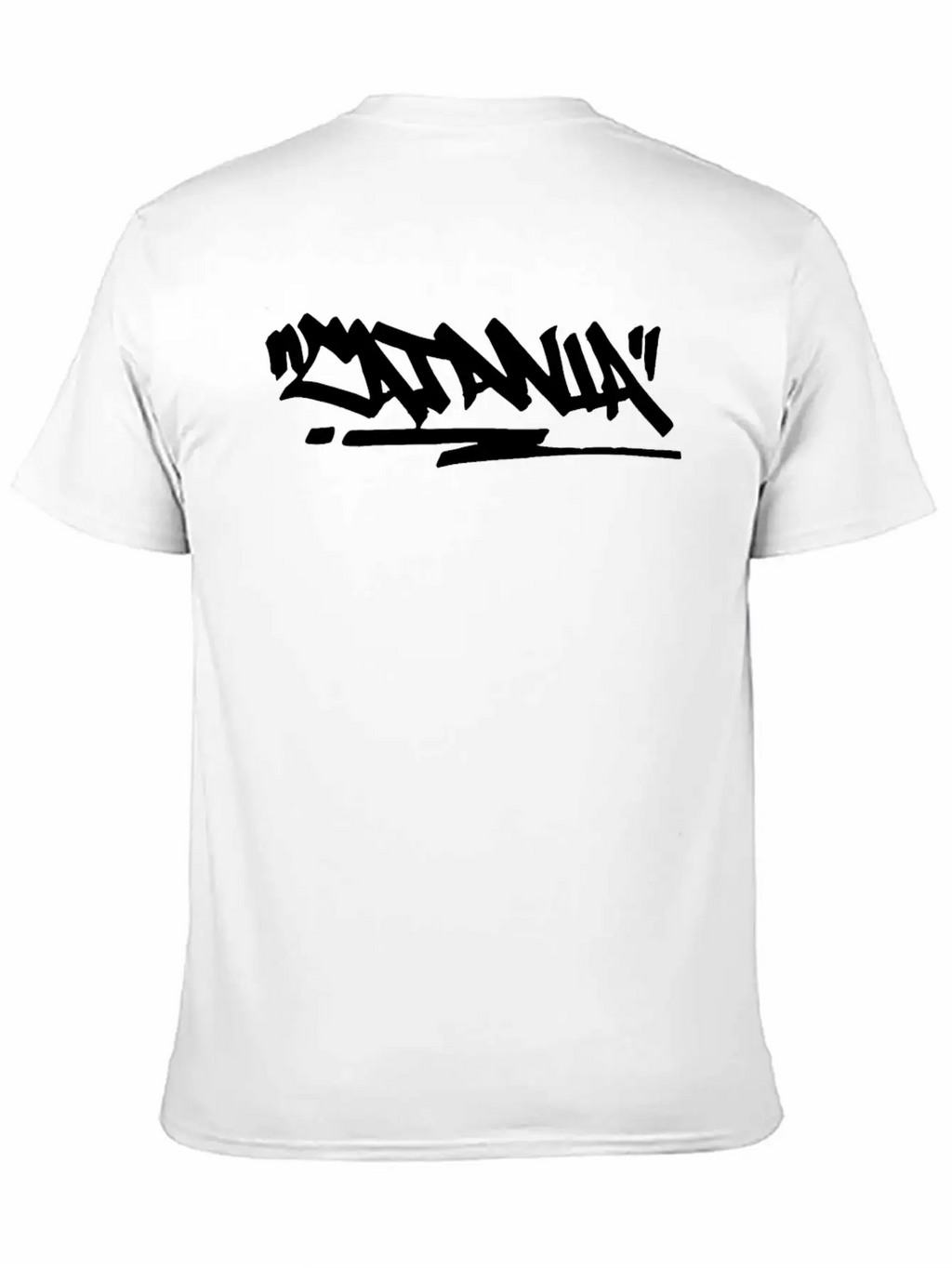 Catania City Graffiti Street Art Handstyle Italy H Breathable Soft Cotton T-Shirt – Timeless Casual Look