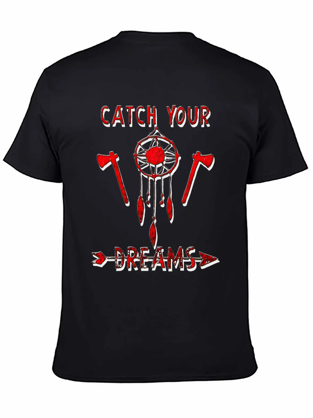 Catch Your Dreams - Indian Dream Catcher Breathable Graphic T-Shirt – Perfect For Casual Days