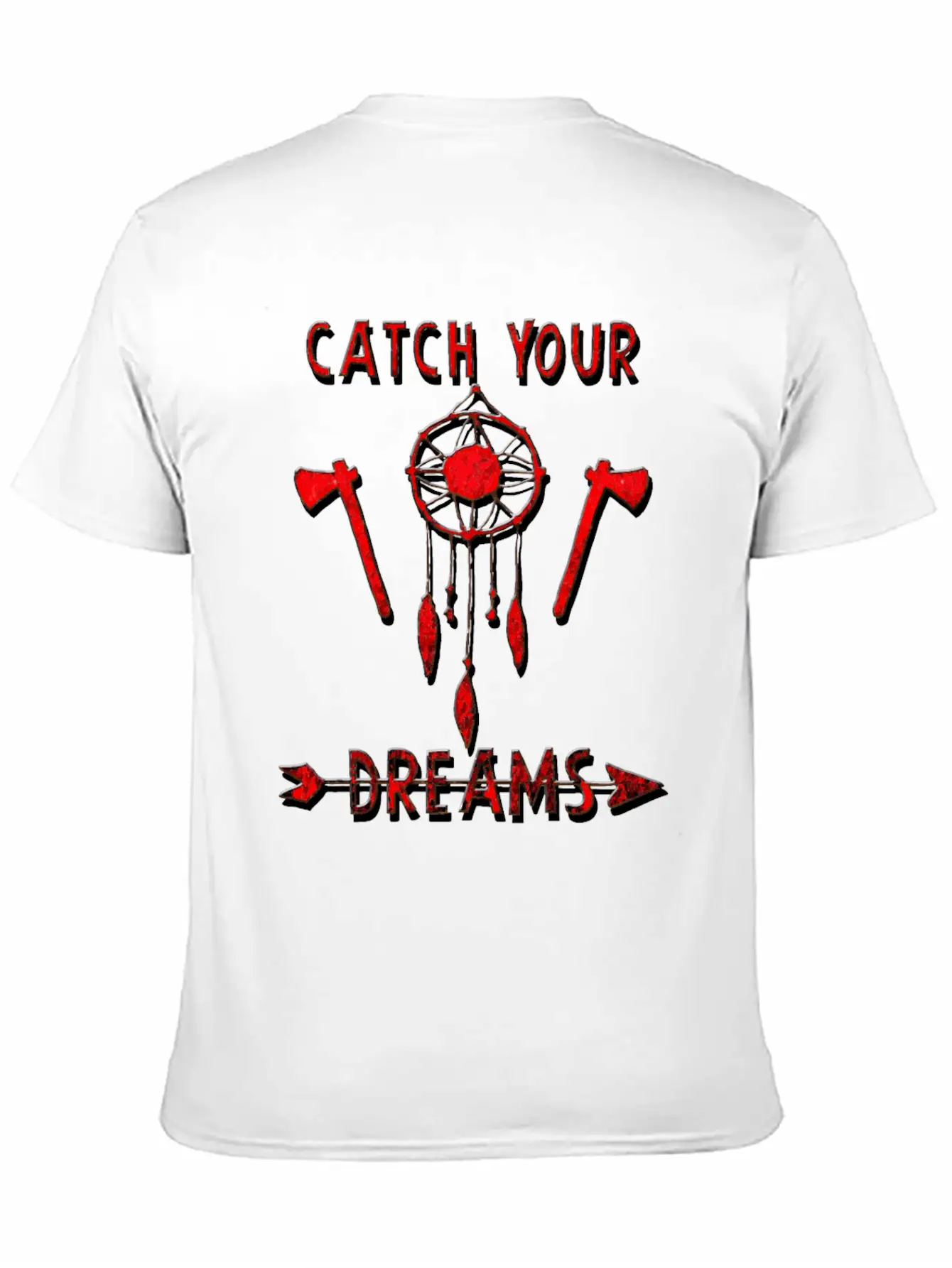 Catch Your Dreams - Indian Dream Catcher Breathable Graphic T-Shirt – Perfect For Casual Days