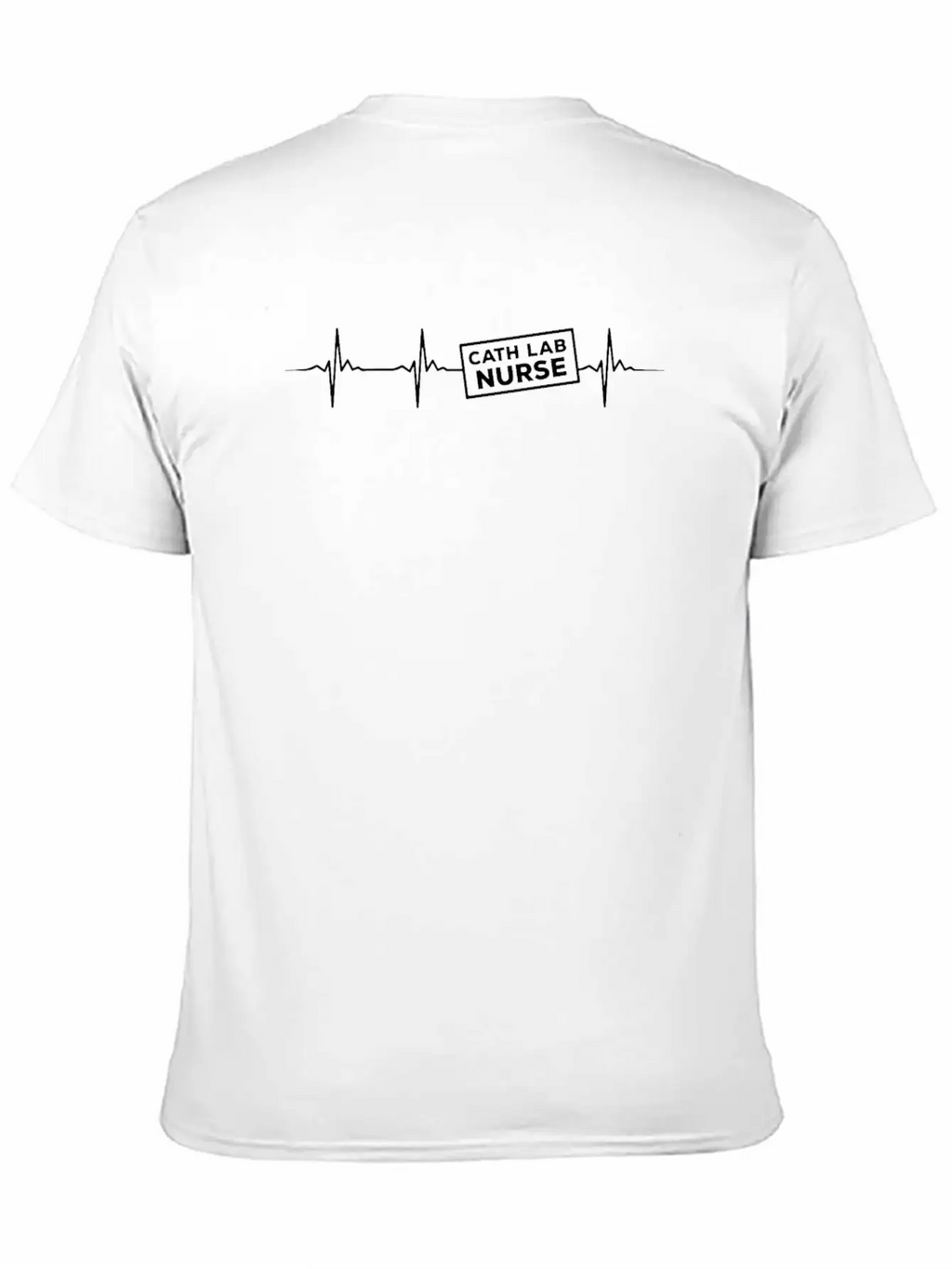 Cath Lab Nurse Heartbeat Wear Timeless Short Sleeve Tee – Comfy And Minimalist Design