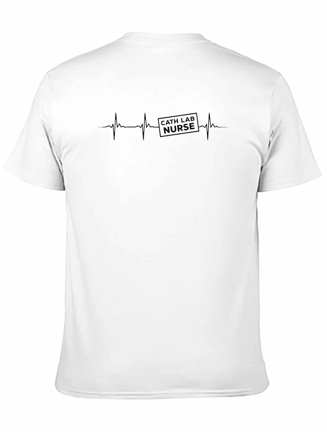 Cath Lab Nurse Heartbeat Wear Timeless Short Sleeve Tee – Comfy And Minimalist Design