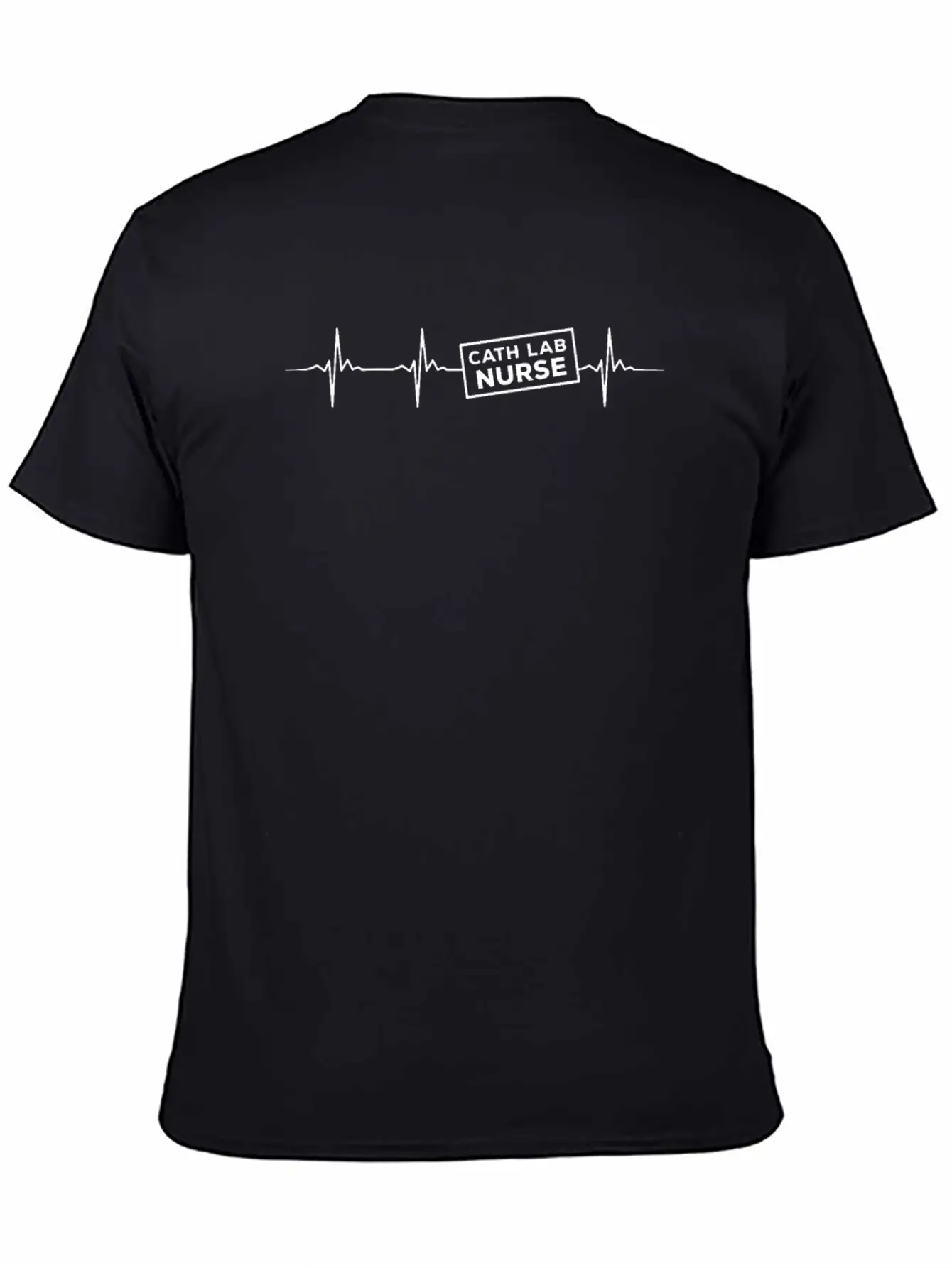 Cath Lab Nurse Heartbeat Wear Timeless Short Sleeve Tee – Comfy And Minimalist Design