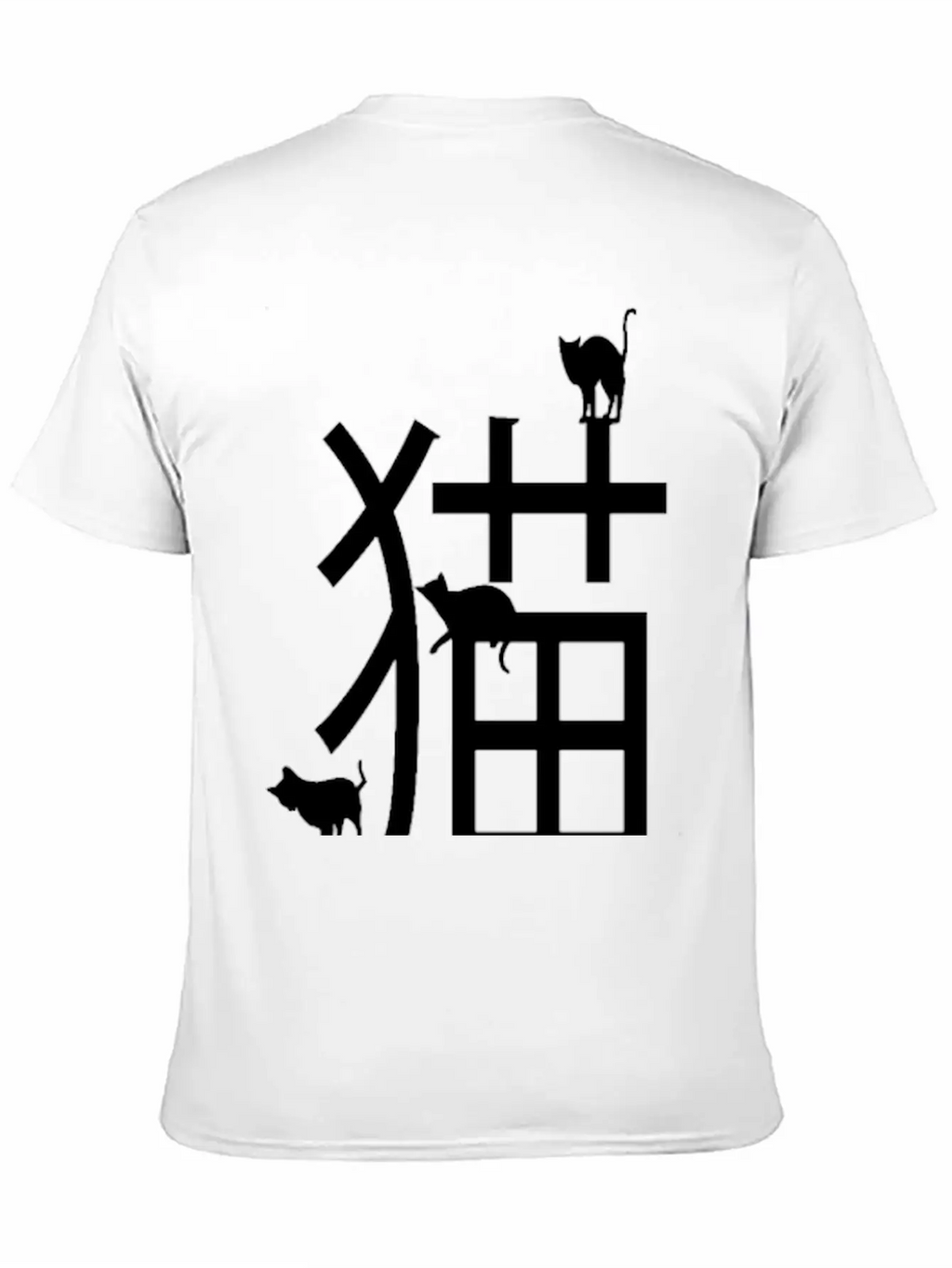 Cats, Japanese Art, Letters Classic Cotton Tee – Unisex Comfort For Any Season