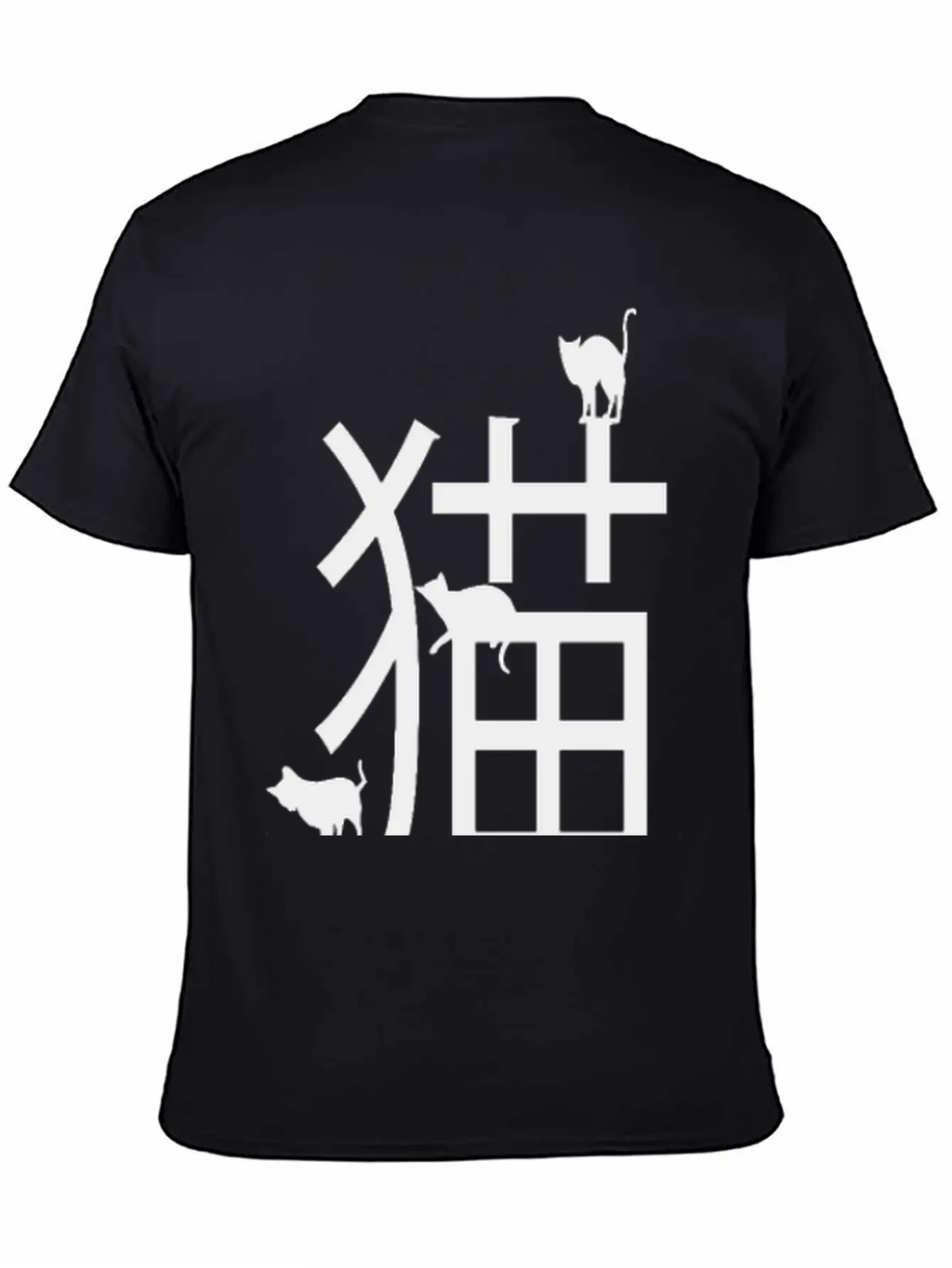Cats, Japanese Art, Letters Classic Cotton Tee – Unisex Comfort For Any Season