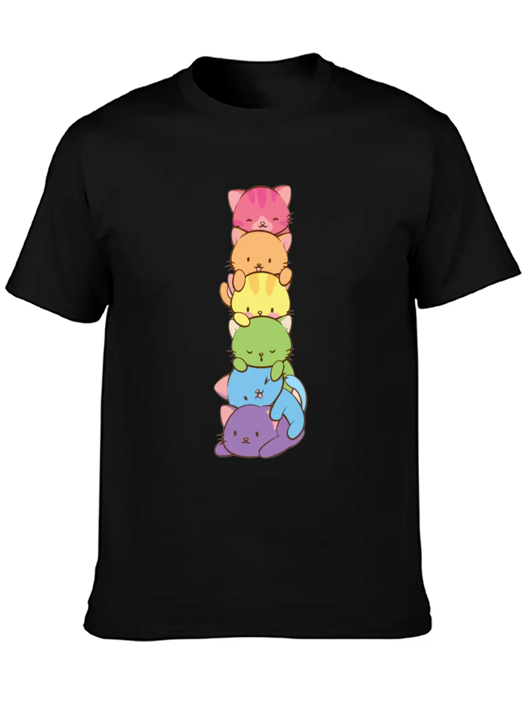 Cats Pride Pride Kittens LGBT Pride Timeless Short Sleeve Tee – Comfy And Minimalist Design