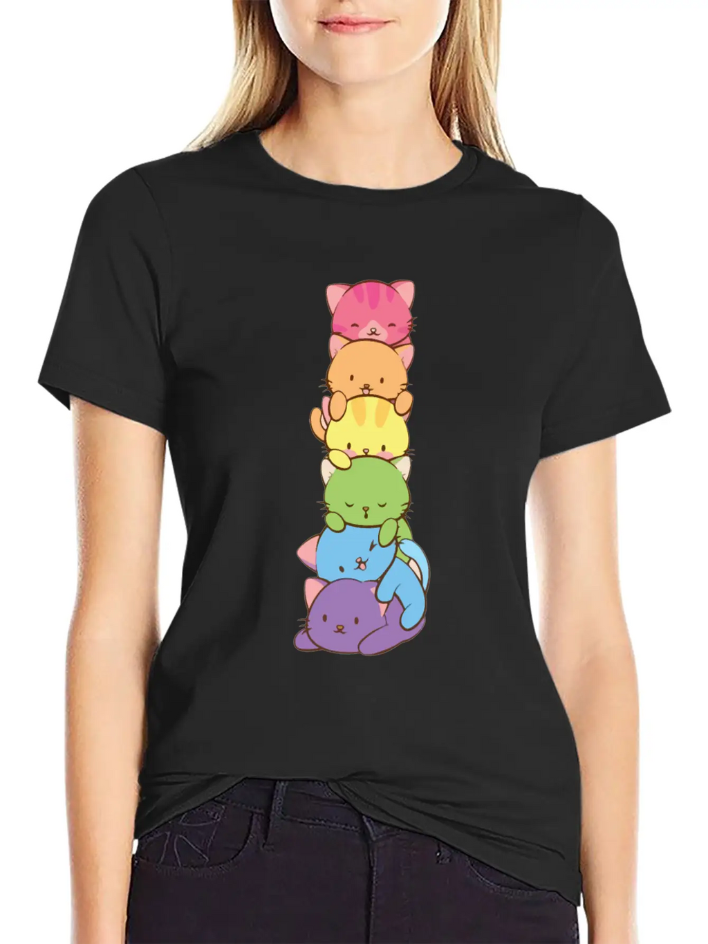 Cats Pride Pride Kittens LGBT Pride Timeless Short Sleeve Tee – Comfy And Minimalist Design