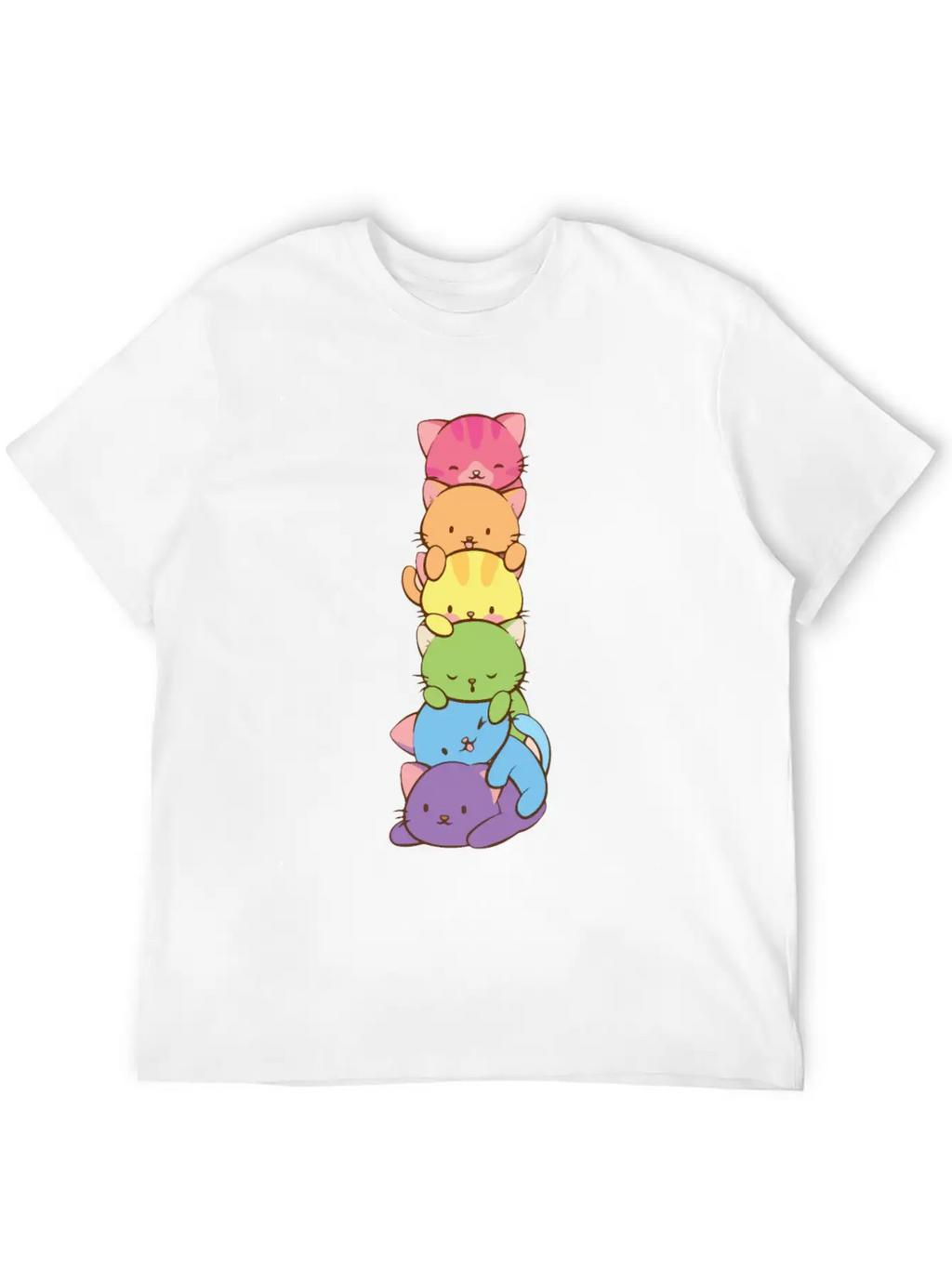 Cats Pride Pride Kittens LGBT Pride Timeless Short Sleeve Tee – Comfy And Minimalist Design