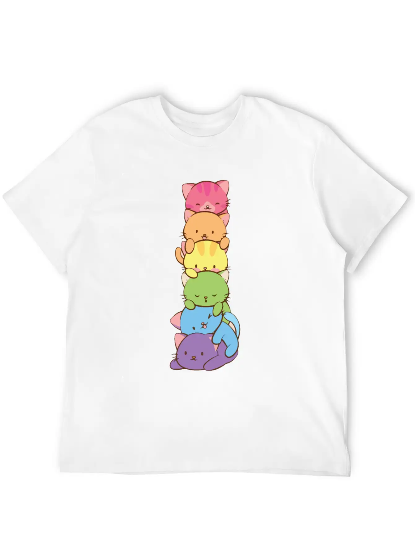 Cats Pride Pride Kittens LGBT Pride Timeless Short Sleeve Tee – Comfy And Minimalist Design