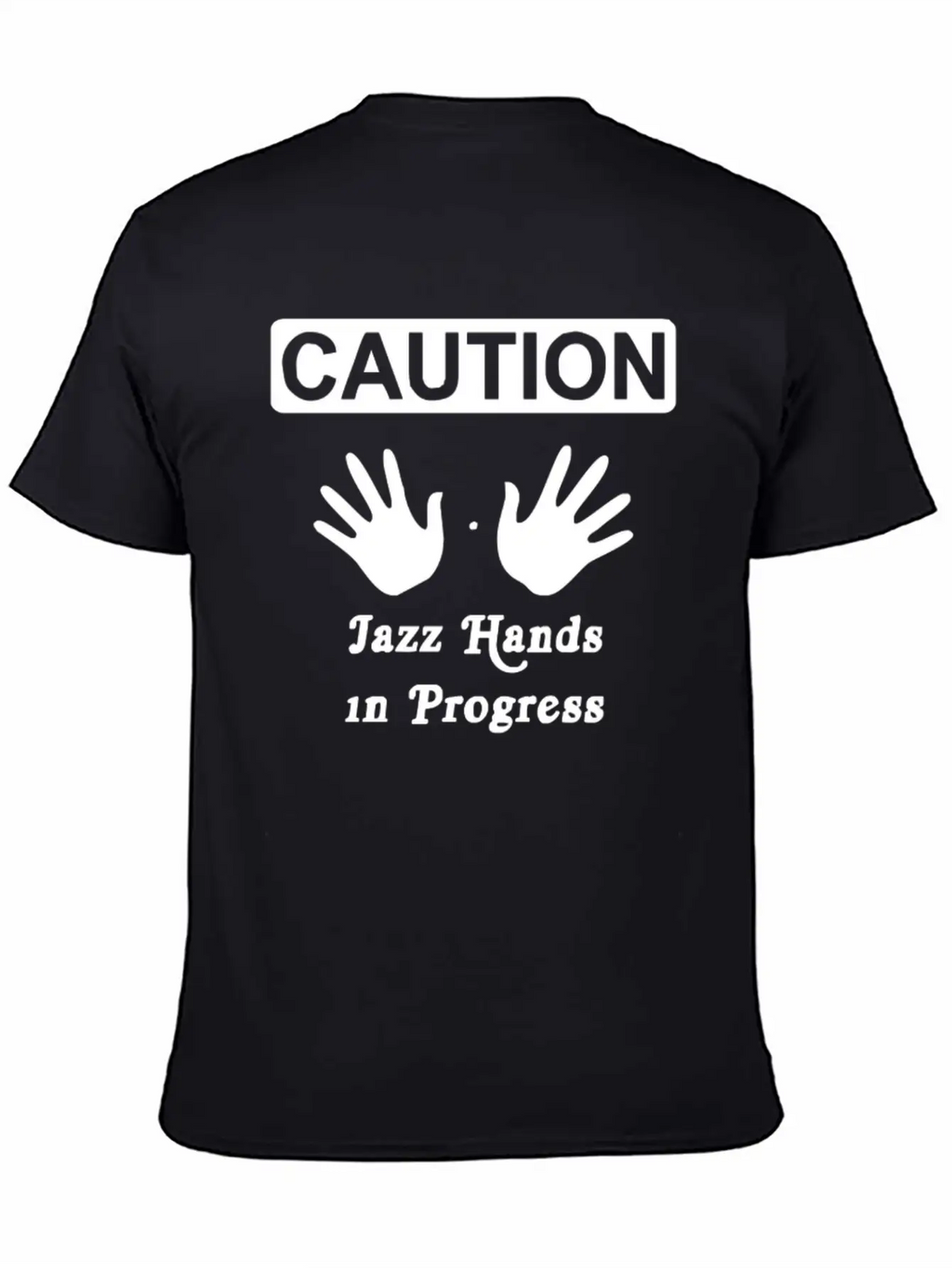 Caution Jazz HandsFunny Jazz Dance Comic Boogie C Breathable Soft Cotton T-Shirt – Timeless Casual Look