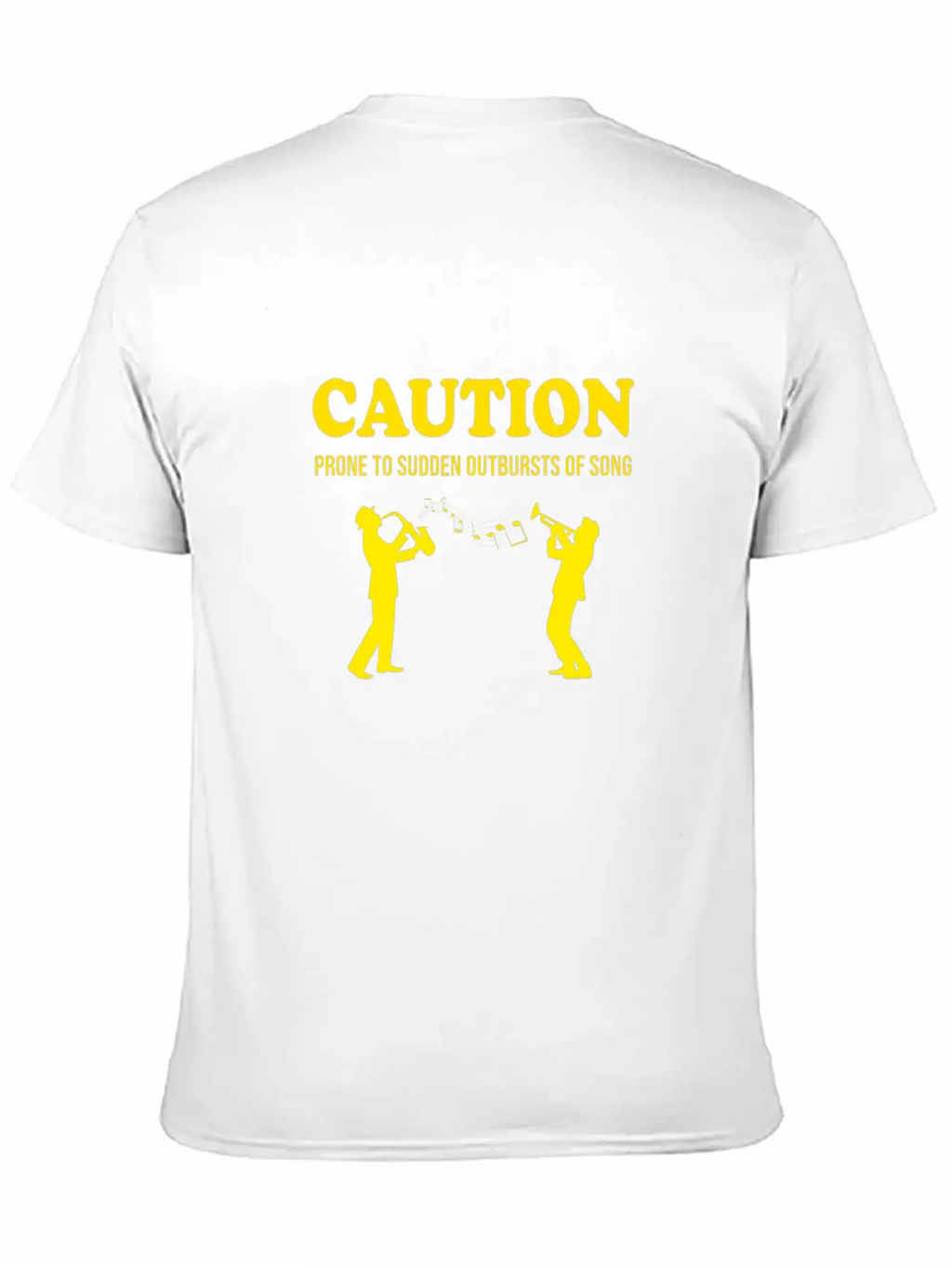 Caution Prone To Sudden Outbursts Of Song Basic Graphic T-Shirt – Daily Comfort In Soft Cotton