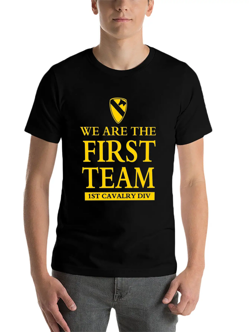 Cavalery First Team Division Basic Graphic T-Shirt – Daily Comfort In Soft Cotton