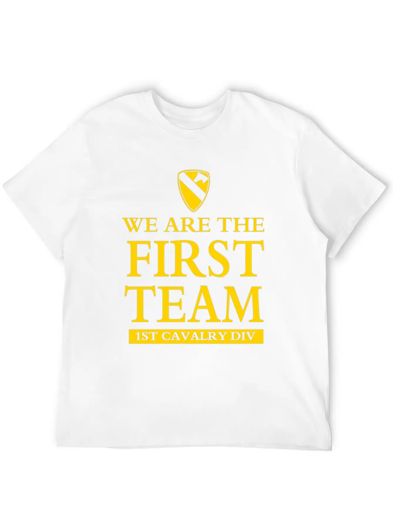 Cavalery First Team Division Basic Graphic T-Shirt – Daily Comfort In Soft Cotton