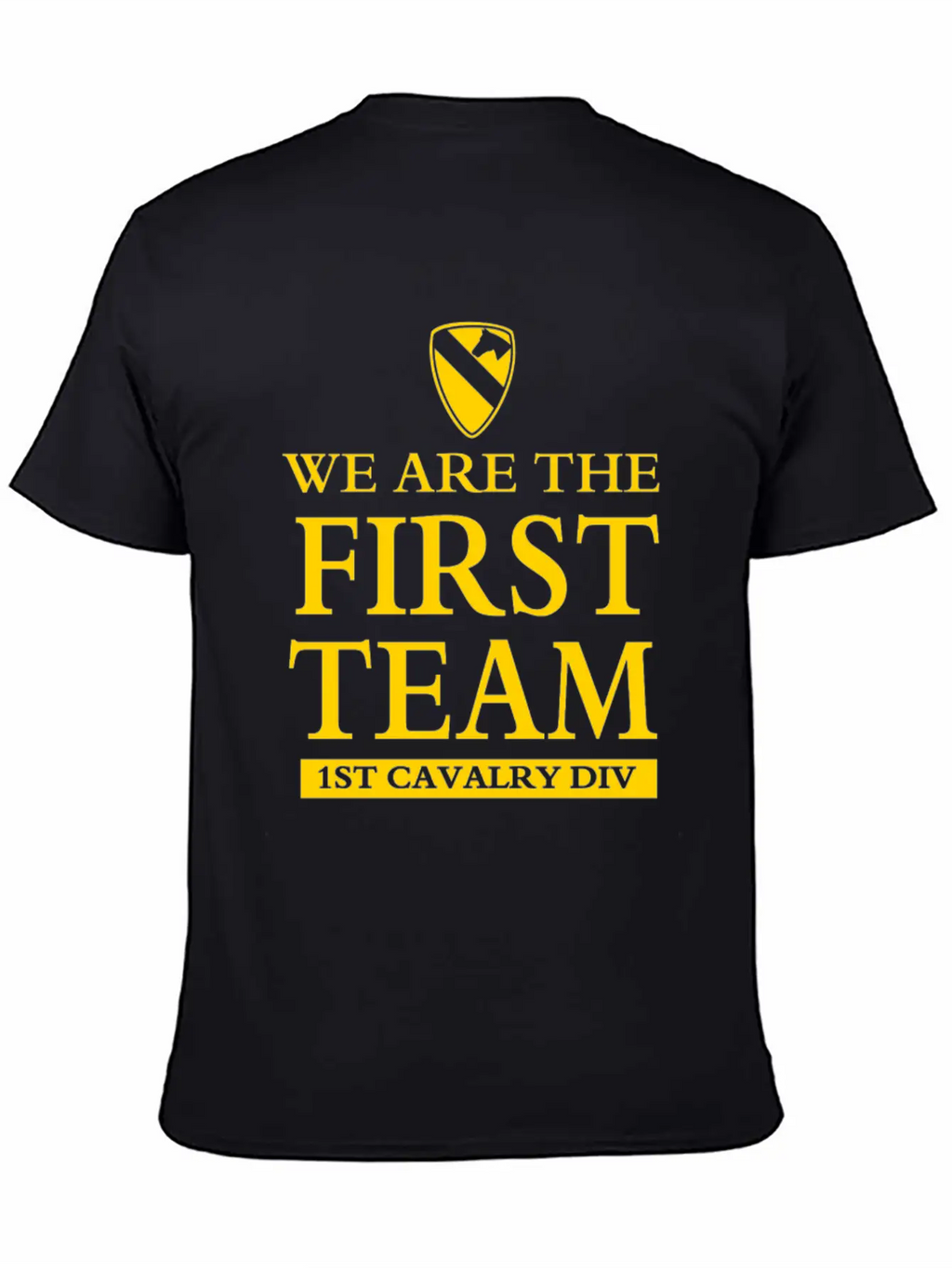Cavalery First Team Division Basic Graphic T-Shirt – Daily Comfort In Soft Cotton