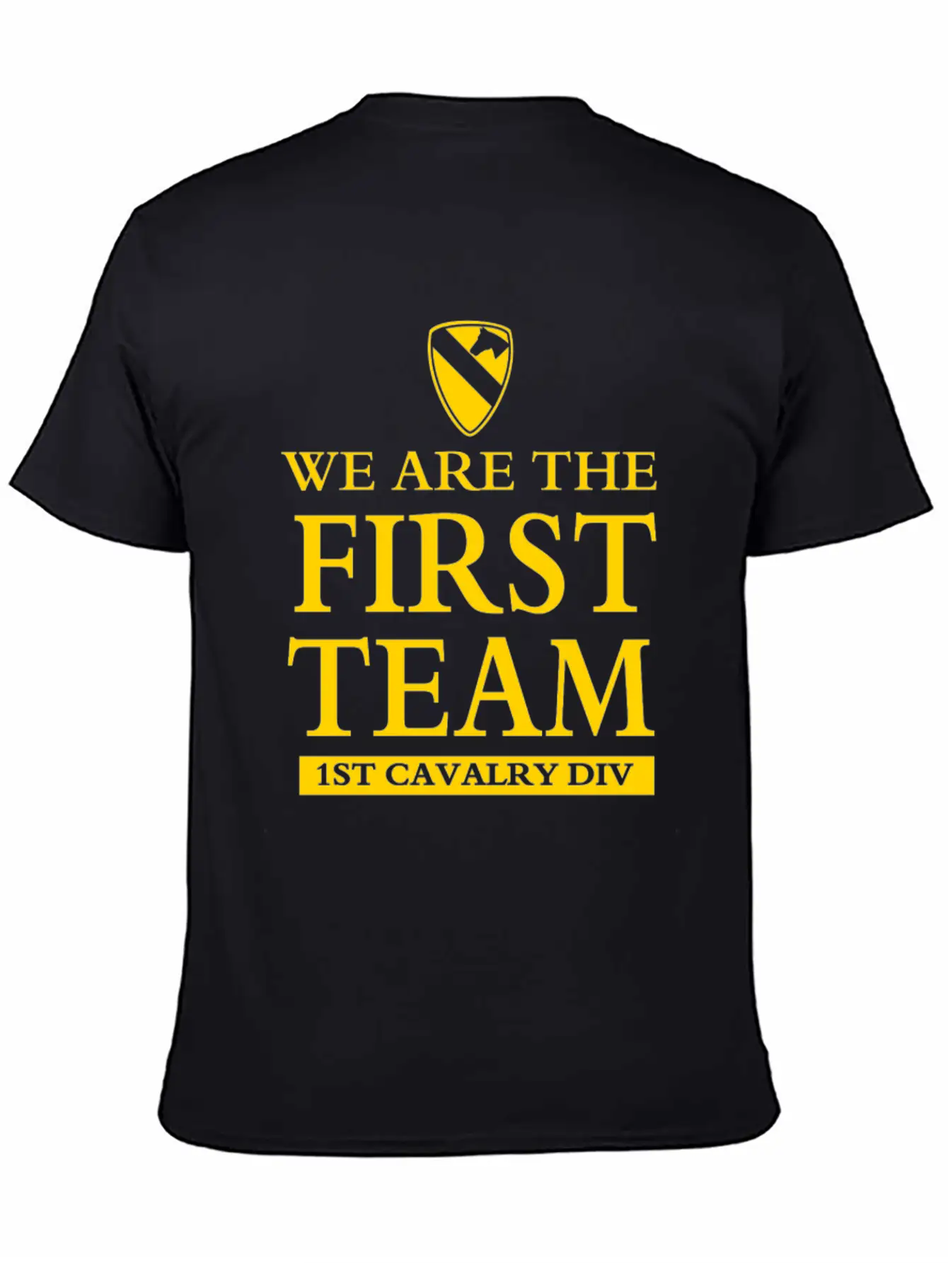 Cavalery First Team Division Basic Graphic T-Shirt – Daily Comfort In Soft Cotton