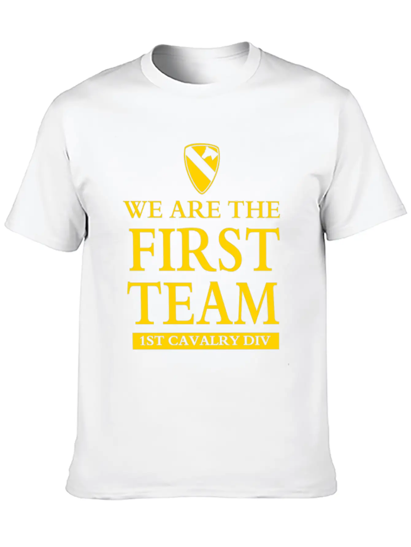 Cavalery First Team Division Basic Graphic T-Shirt – Daily Comfort In Soft Cotton