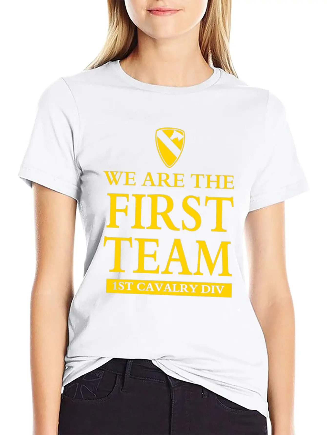 Cavalery First Team Division Basic Graphic T-Shirt – Daily Comfort In Soft Cotton