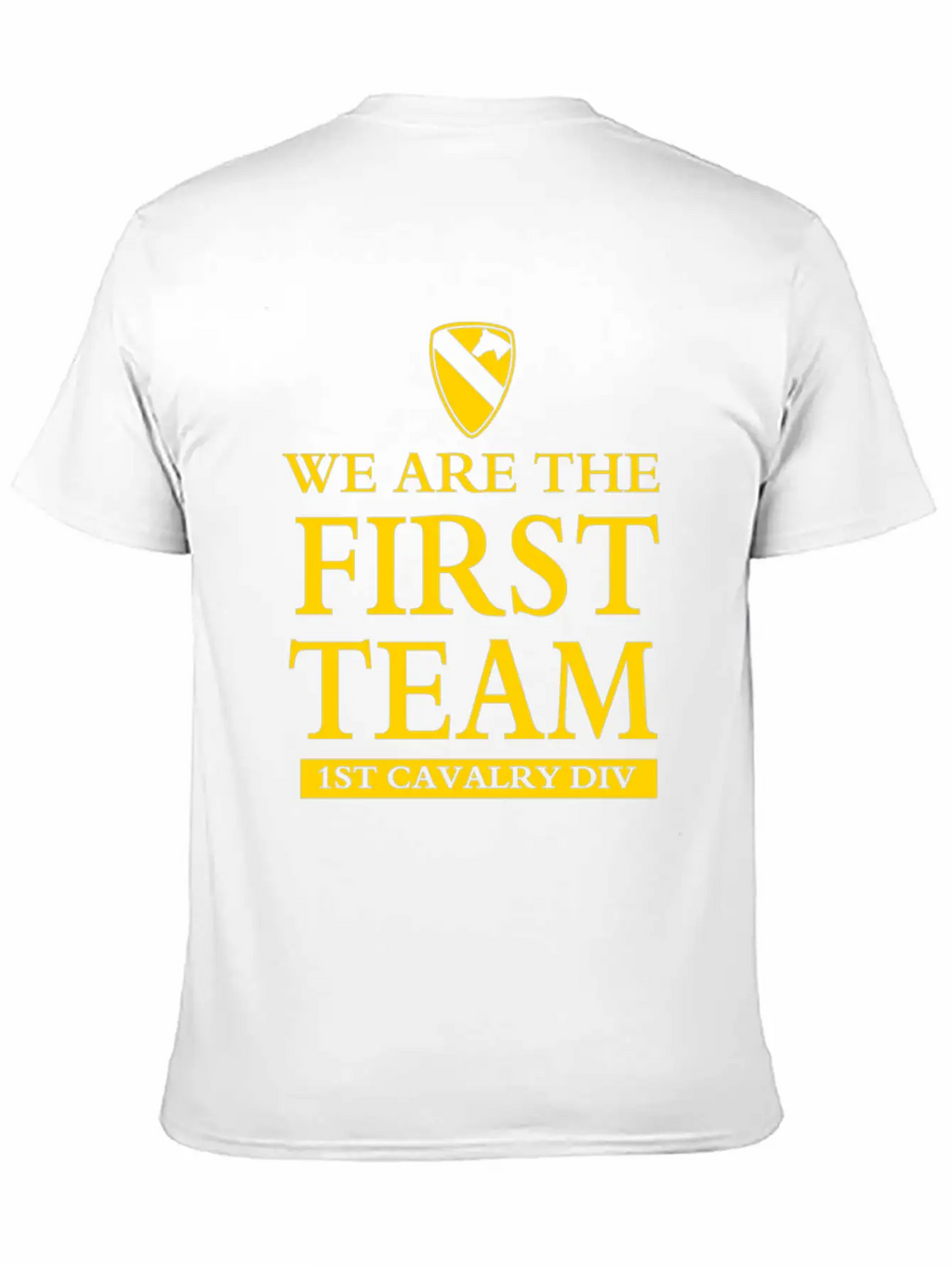 Cavalery First Team Division Basic Graphic T-Shirt – Daily Comfort In Soft Cotton