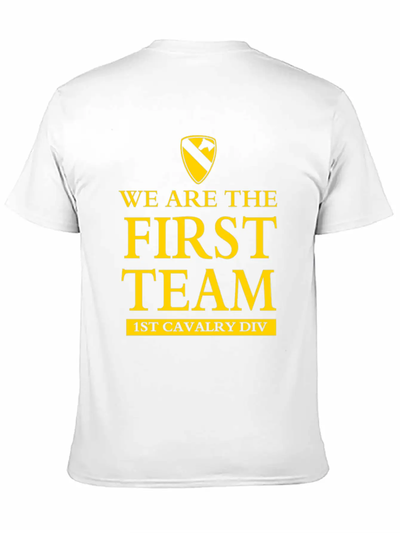 Cavalery First Team Division Basic Graphic T-Shirt – Daily Comfort In Soft Cotton