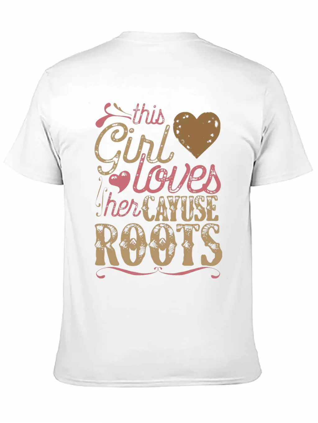 Cayuse Roots Shirt Gift Breathable Graphic T-Shirt – Perfect For Casual Days
