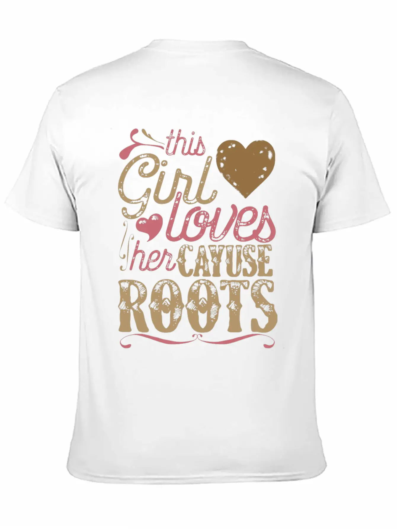 Cayuse Roots Shirt Gift Breathable Graphic T-Shirt – Perfect For Casual Days
