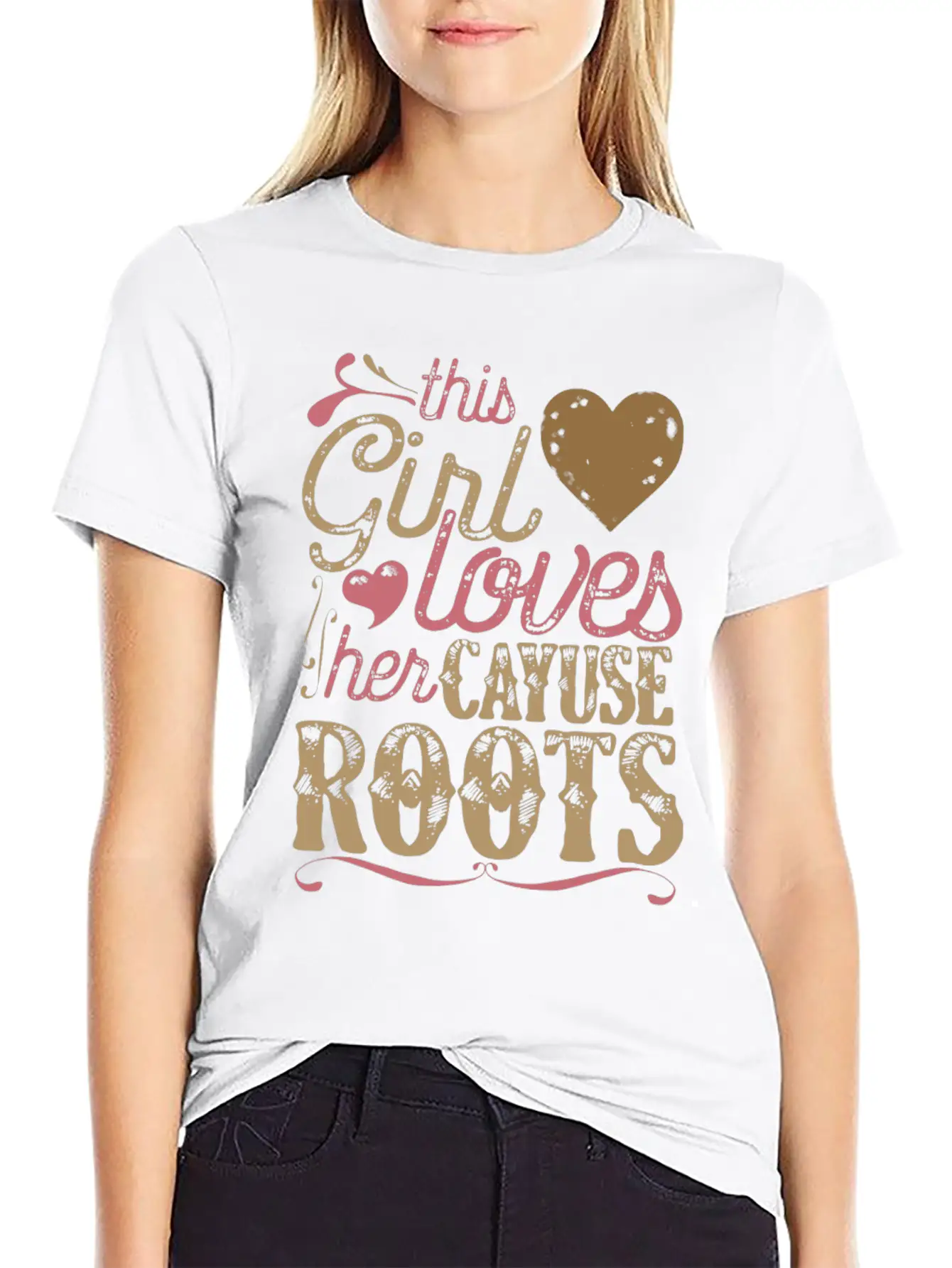 Cayuse Roots Shirt Gift Breathable Graphic T-Shirt – Perfect For Casual Days