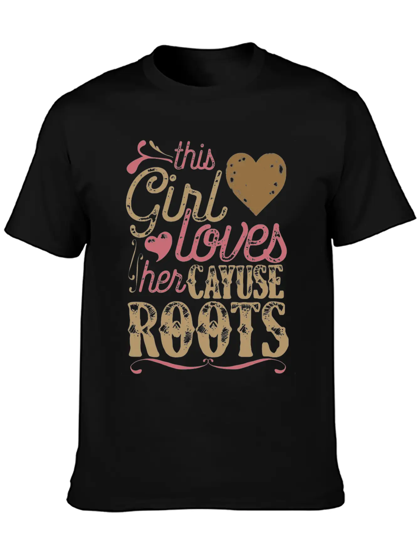 Cayuse Roots Shirt Gift Breathable Graphic T-Shirt – Perfect For Casual Days