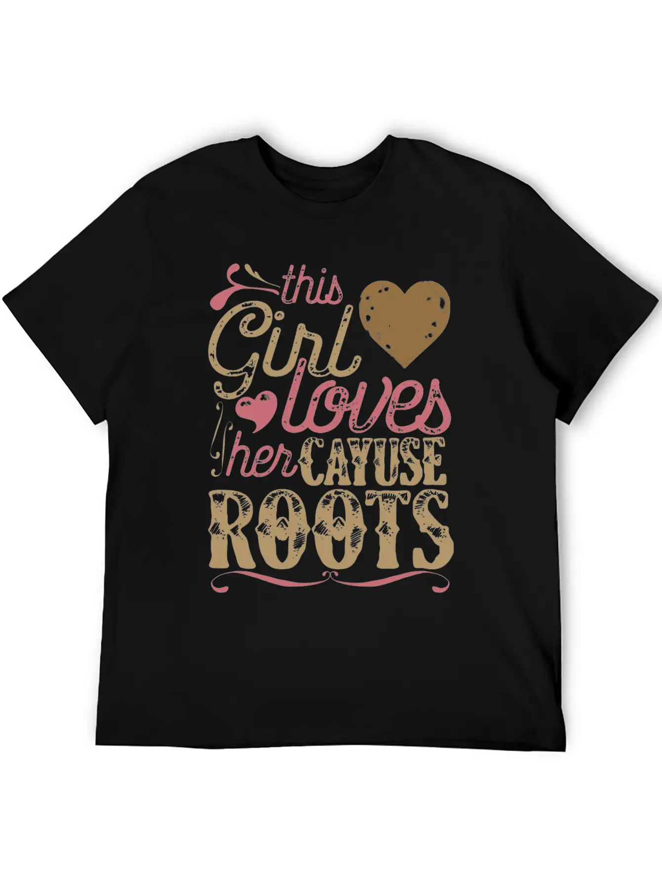 Cayuse Roots Shirt Gift Breathable Graphic T-Shirt – Perfect For Casual Days