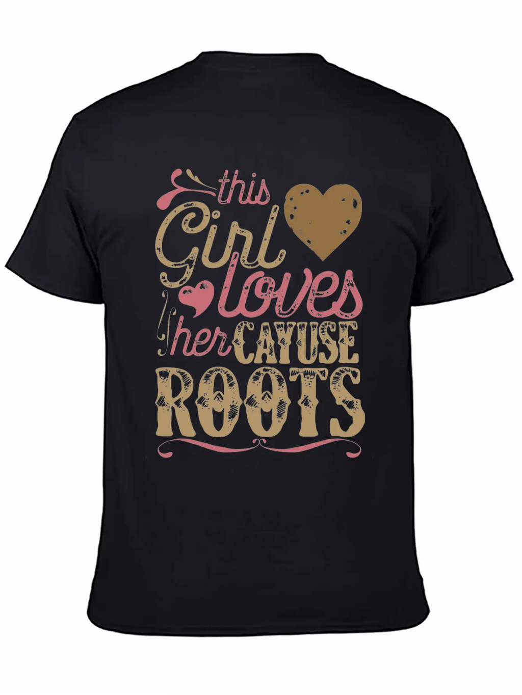 Cayuse Roots Shirt Gift Breathable Graphic T-Shirt – Perfect For Casual Days