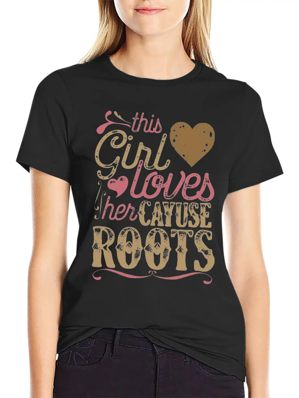 Cayuse Roots Shirt Gift Breathable Graphic T-Shirt – Perfect For Casual Days