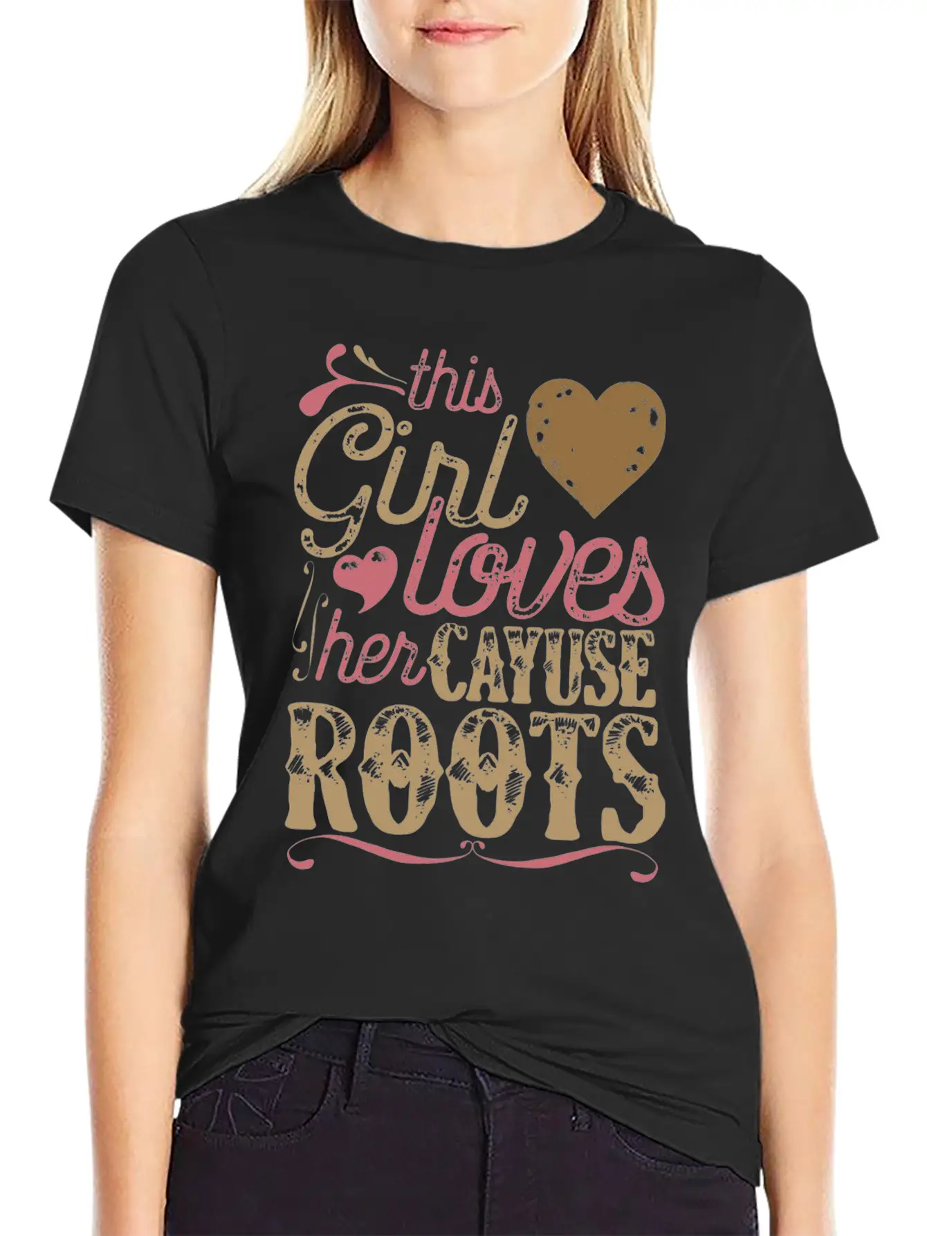 Cayuse Roots Shirt Gift Breathable Graphic T-Shirt – Perfect For Casual Days