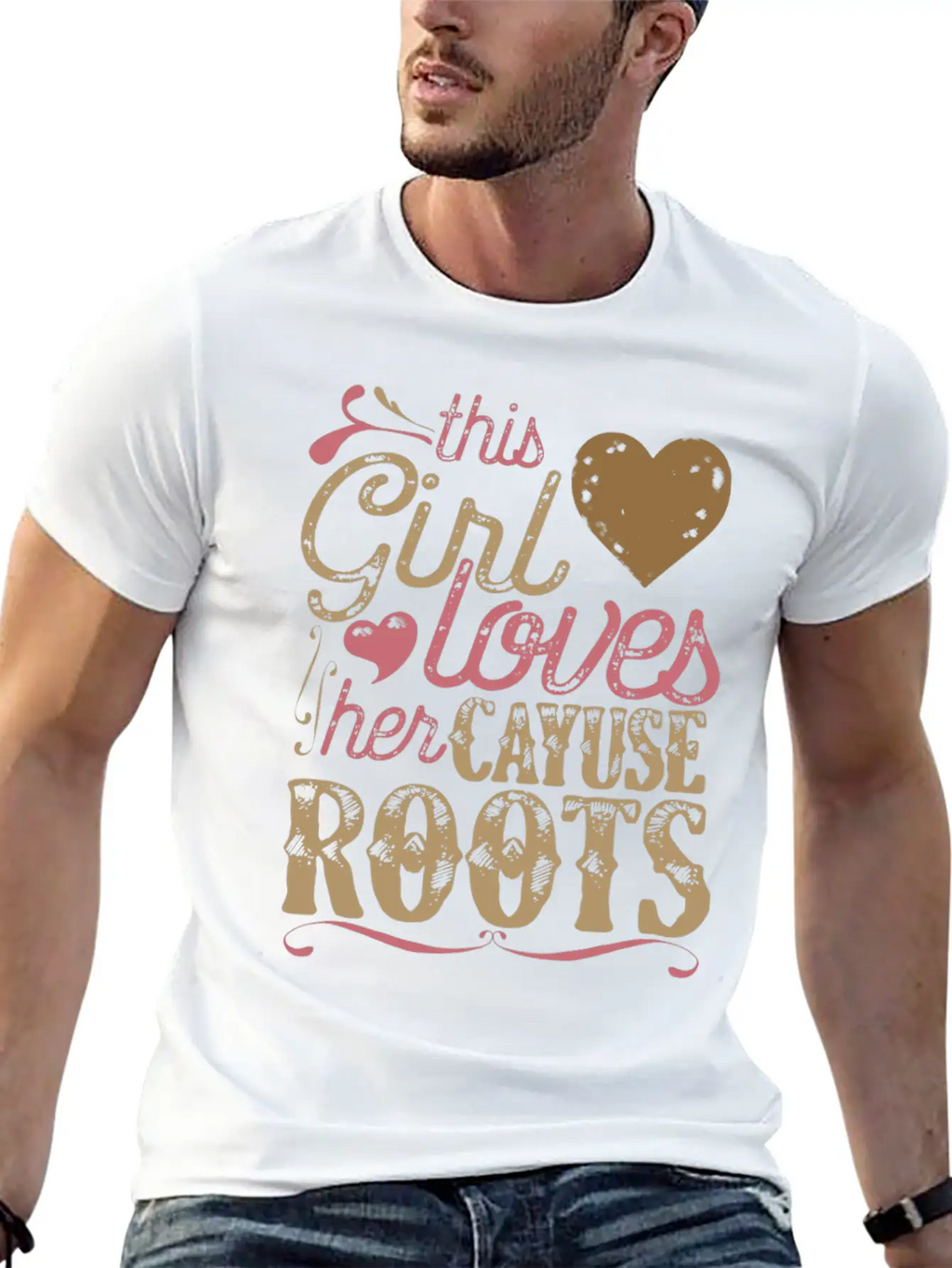 Cayuse Roots Shirt Gift Breathable Graphic T-Shirt – Perfect For Casual Days