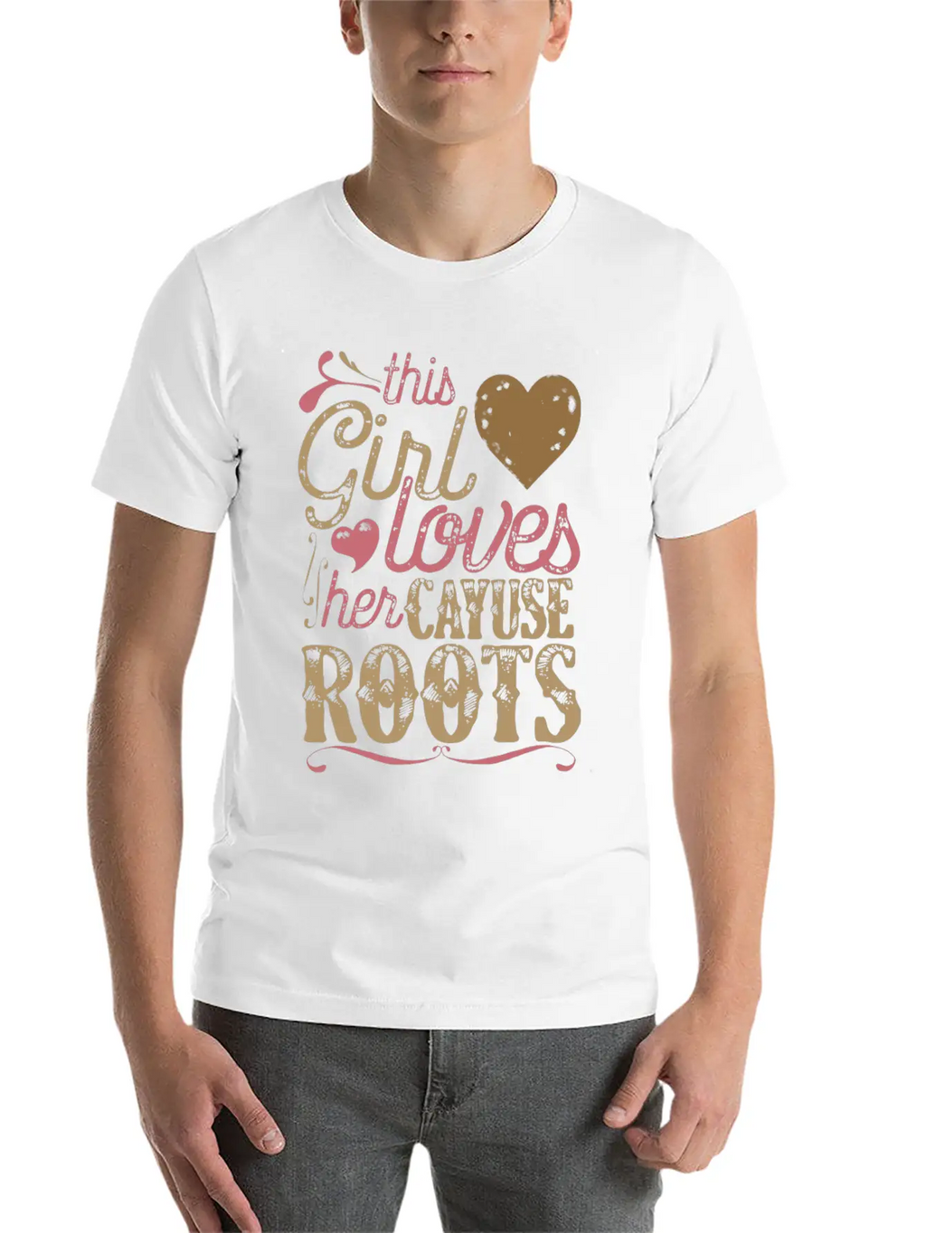 Cayuse Roots Shirt Gift Breathable Graphic T-Shirt – Perfect For Casual Days