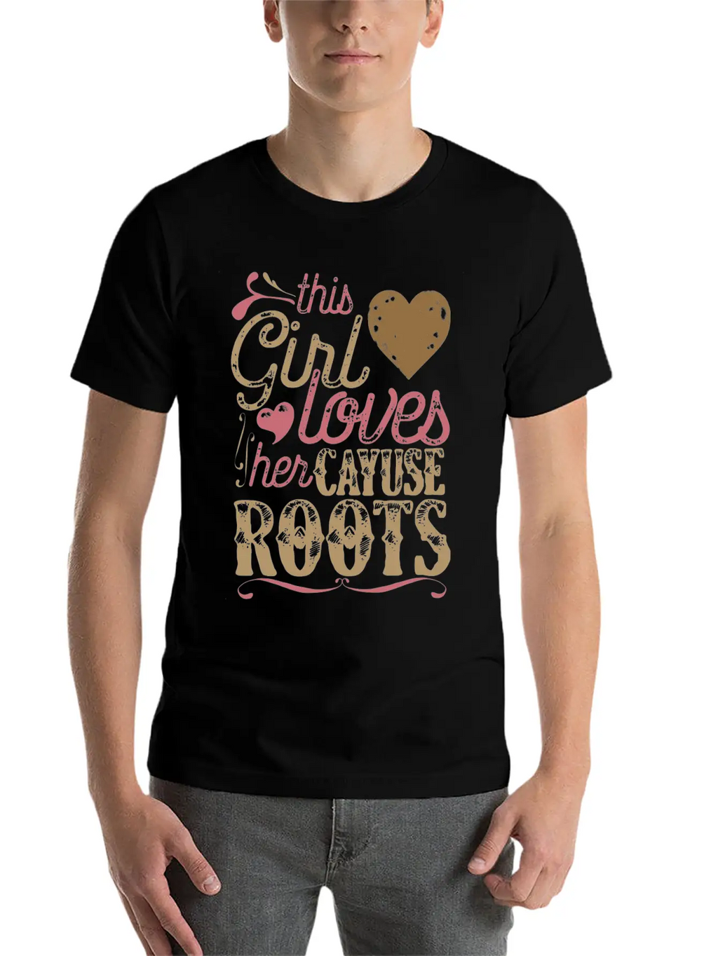 Cayuse Roots Shirt Gift Breathable Graphic T-Shirt – Perfect For Casual Days