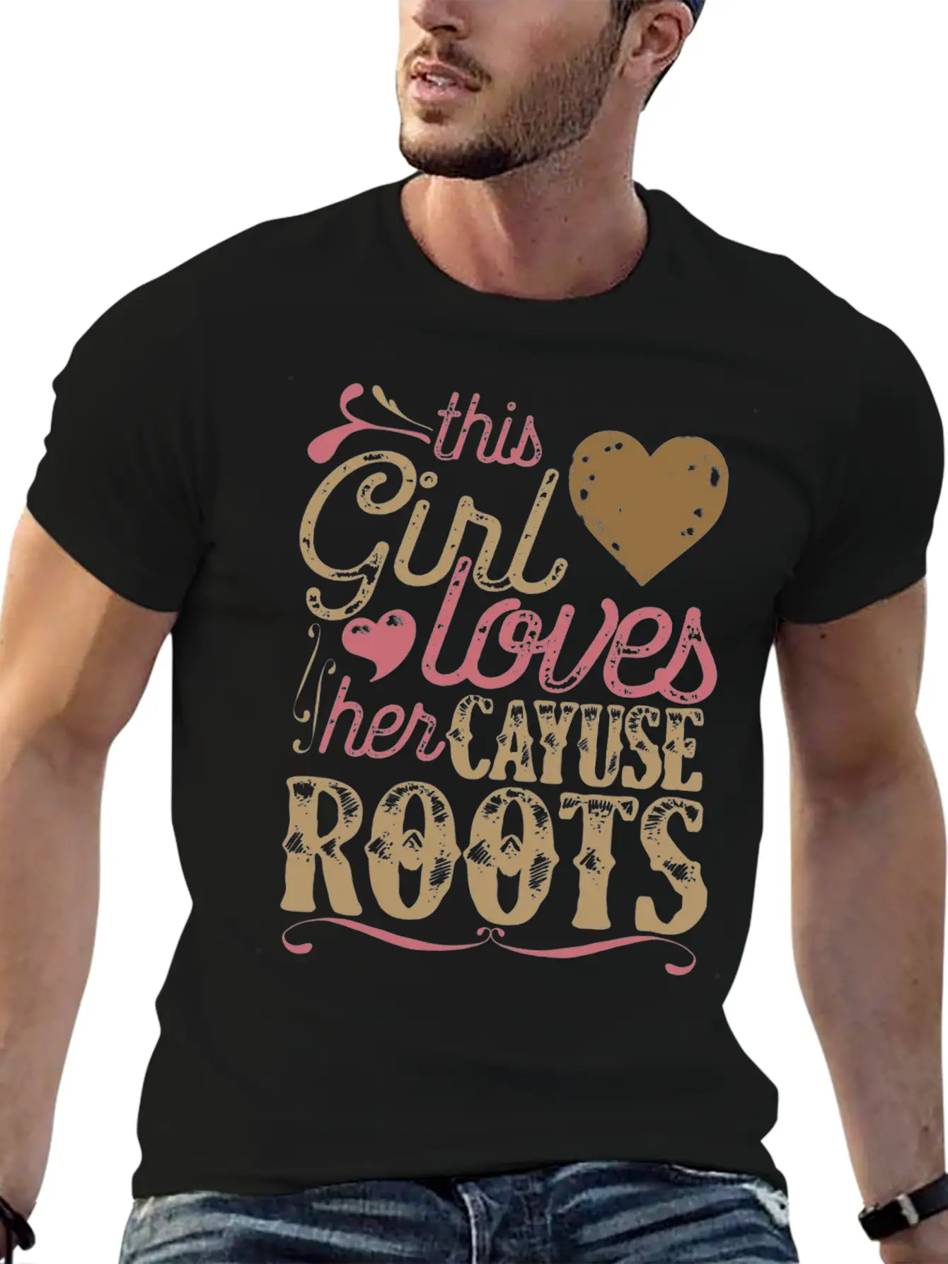 Cayuse Roots Shirt Gift Breathable Graphic T-Shirt – Perfect For Casual Days