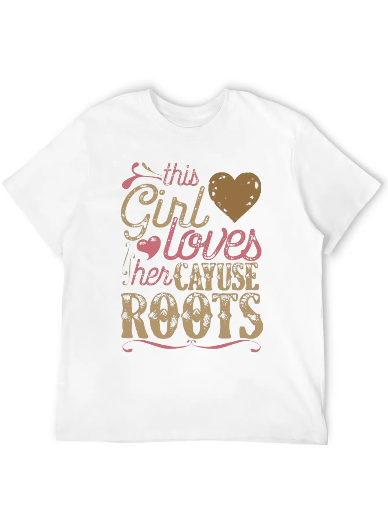 Cayuse Roots Shirt Gift Breathable Graphic T-Shirt – Perfect For Casual Days