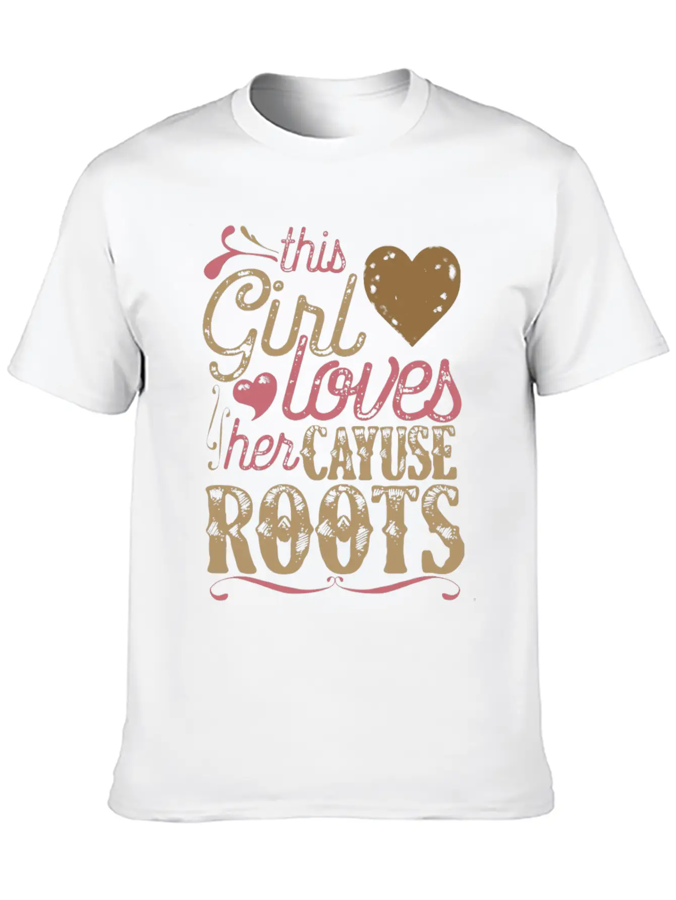 Cayuse Roots Shirt Gift Breathable Graphic T-Shirt – Perfect For Casual Days