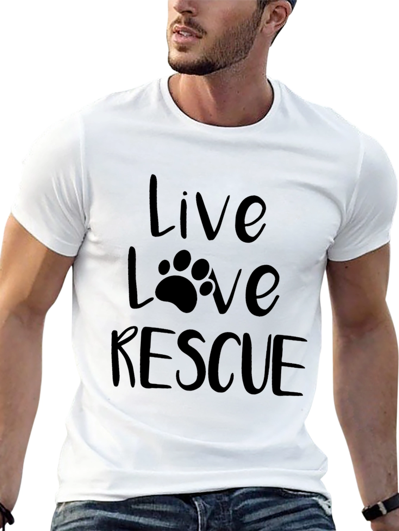 Live Love Rescue Graphic Tee